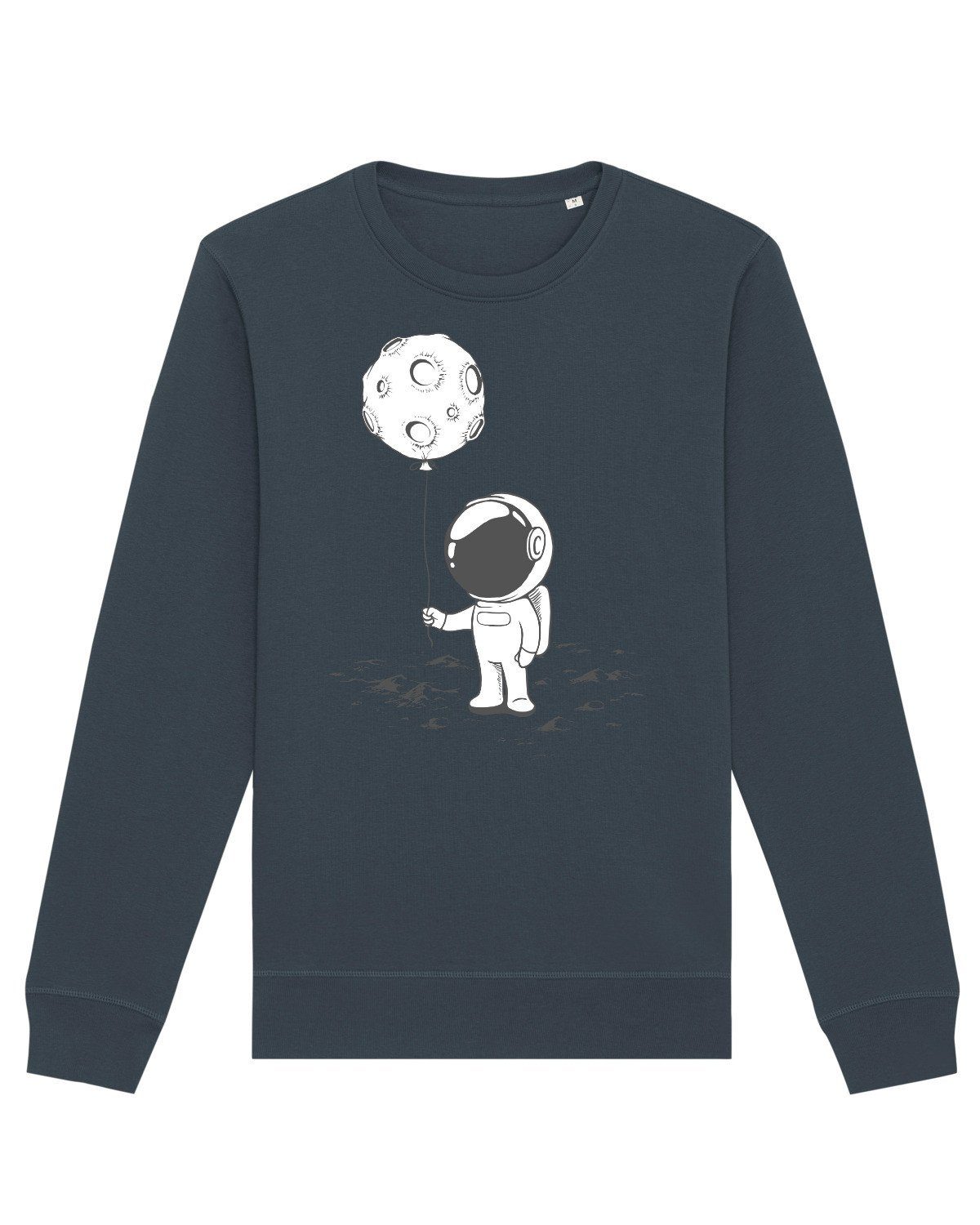 wat? Apparel Sweatshirt Kleiner Astronaut (1-tlg) graublau meliert