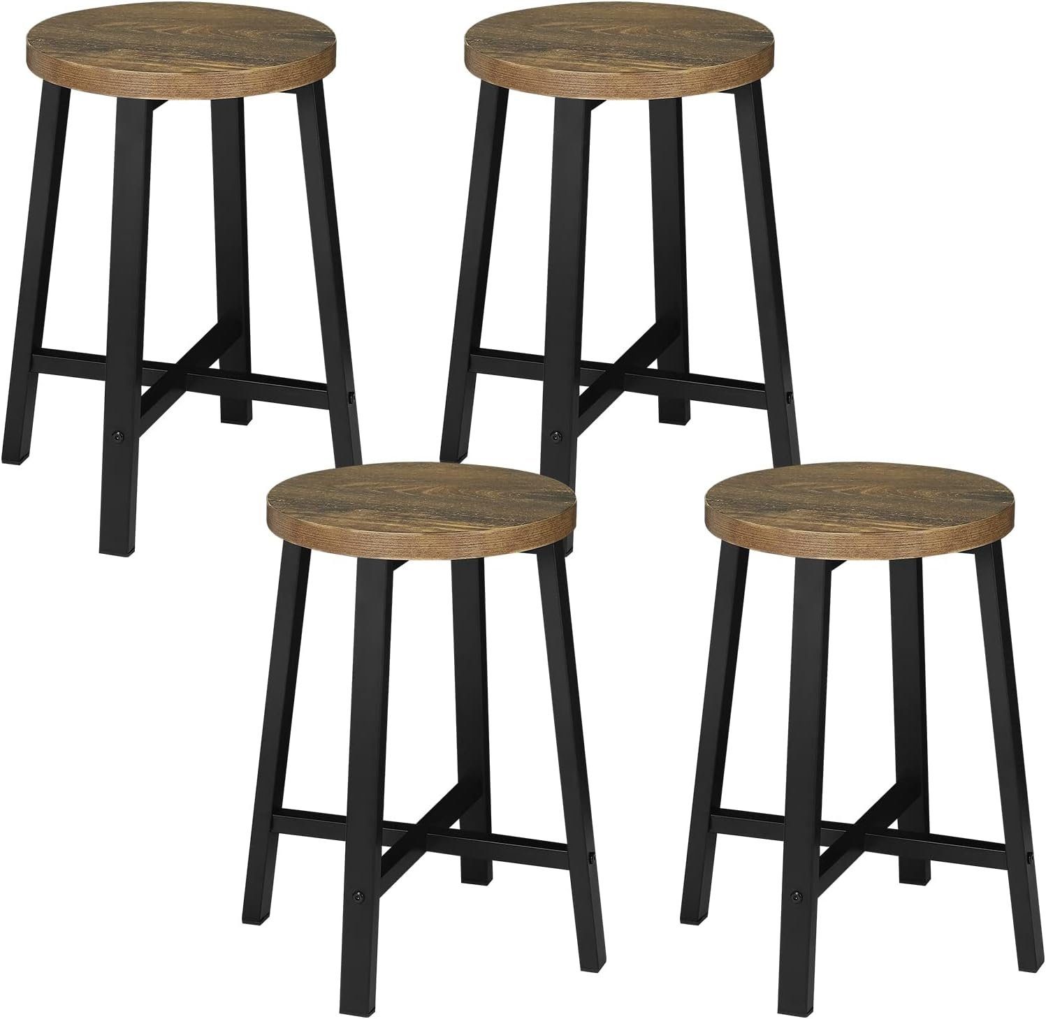 Woltu Esszimmerstuhl (Set, 4 St), 100kg belastbar