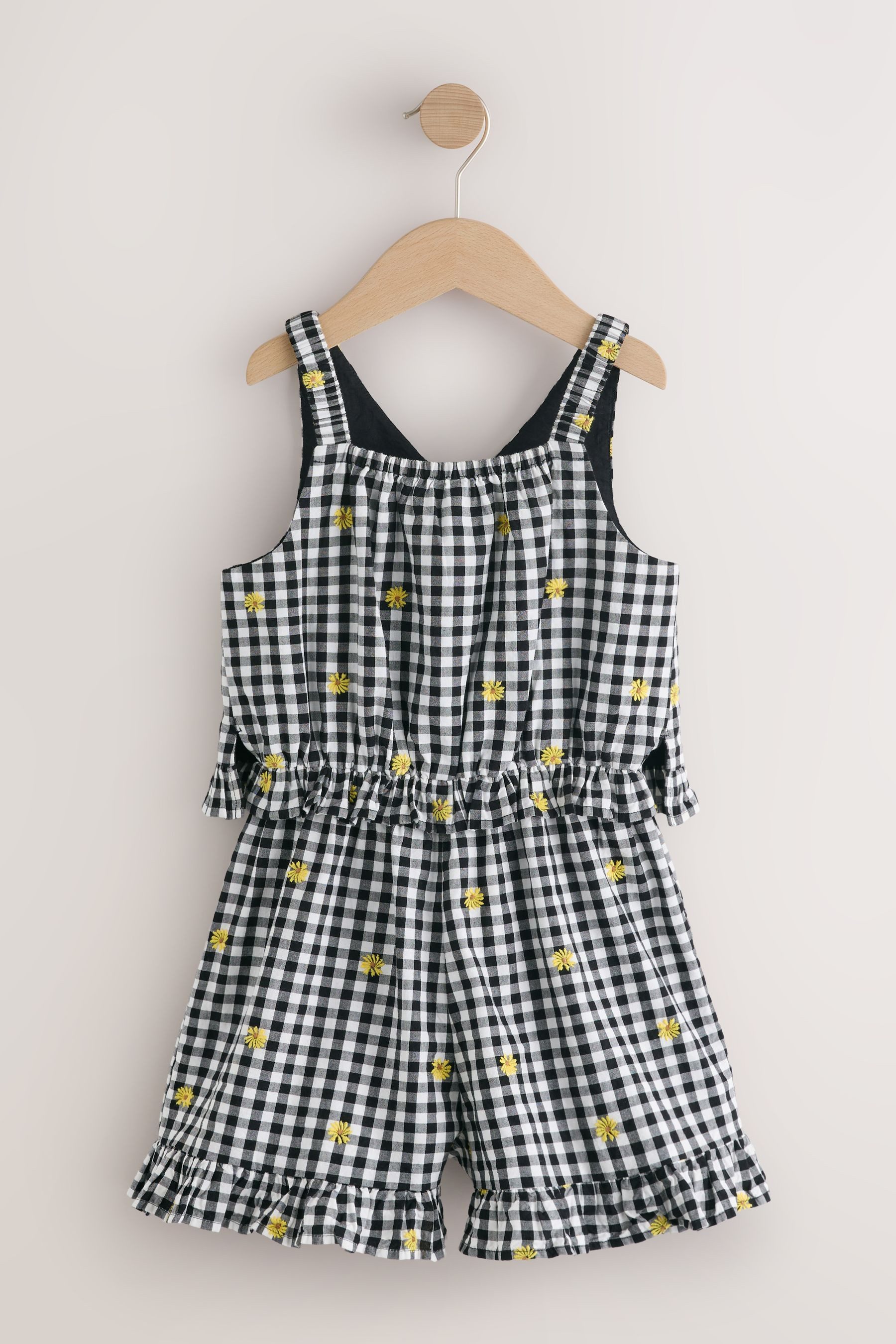 Next Playsuit Jumpsuit mit durchgehender Knopfleiste (1-tlg)