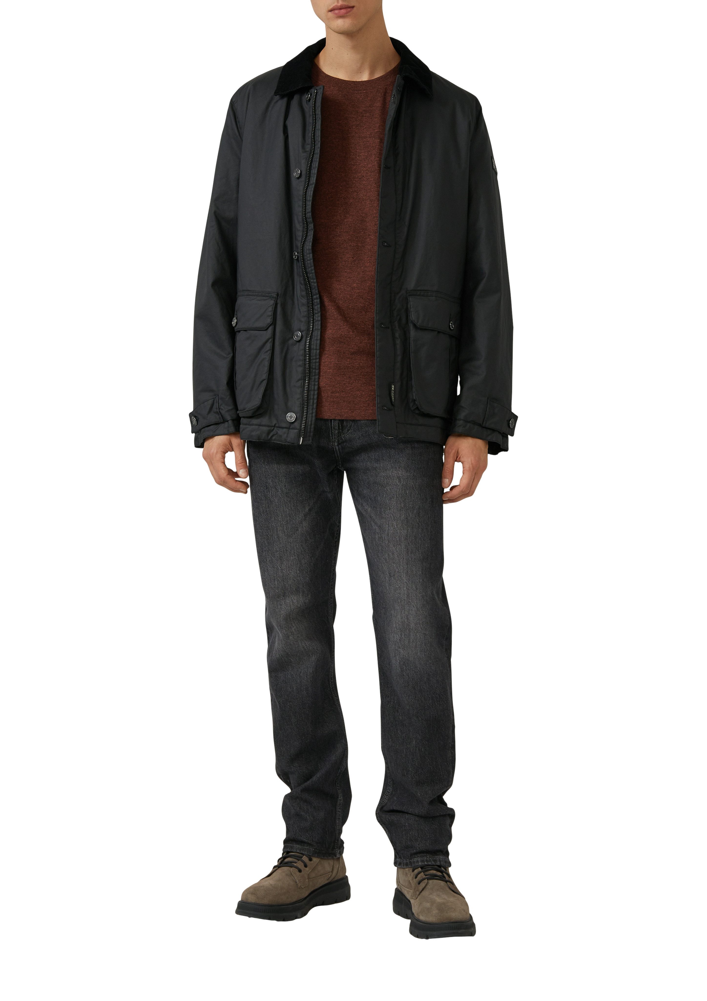 s.Oliver T-Shirt in Melange Optik günstig online kaufen