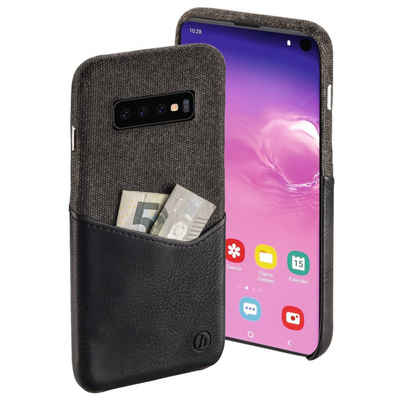 Hama Handyhülle Gentle Hard-Case Cover Schutz-Hülle, Wireless-Charging-kompatibel, Karten-Fach, für Samsung Galaxy S10