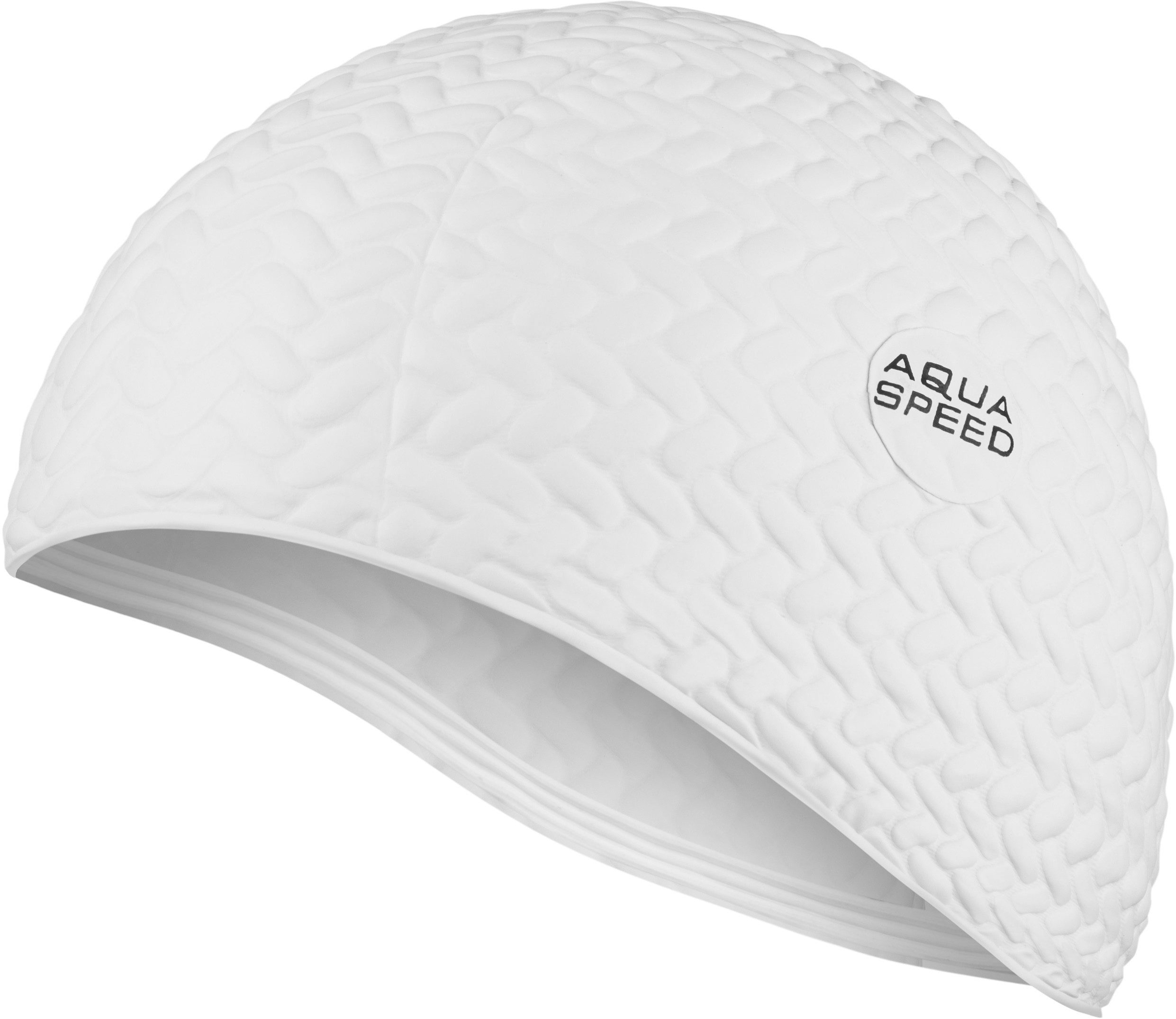 Aqua Speed Badekappe Bombasic / Bombastic TIC TAC (Schwimmkappe für Aqua Fitness), Elastische Aqua Fitness Schwimmhaube