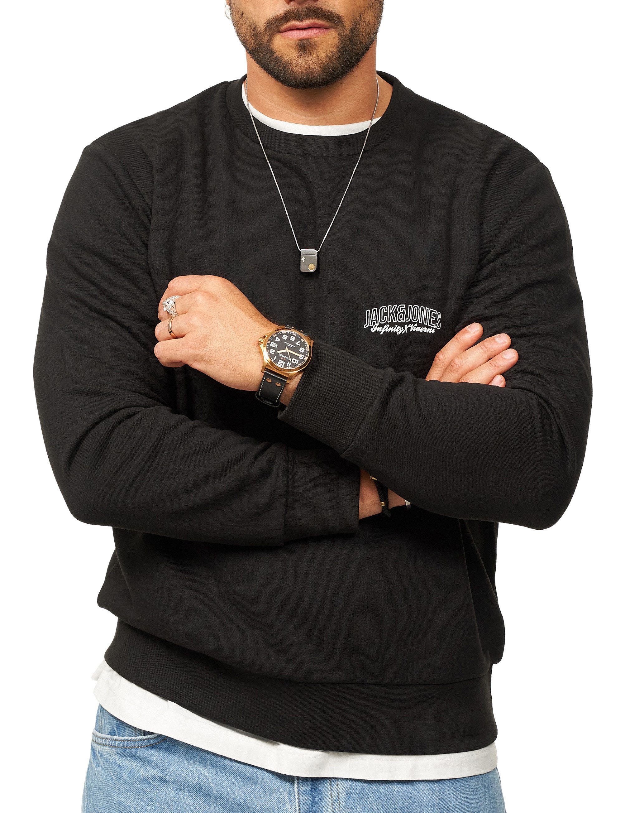 Jack & Jones Sweatshirt Rundhalspullover als günstig online kaufen