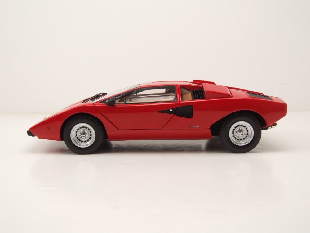 Kyosho Modellauto Lamborghini Countach LP 400 1974 rot, Maßstab 1:18