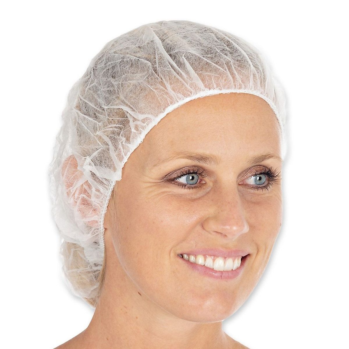 HYGONORM Käseglocke Baretthauben Bettina Light, PP (100 Stück)