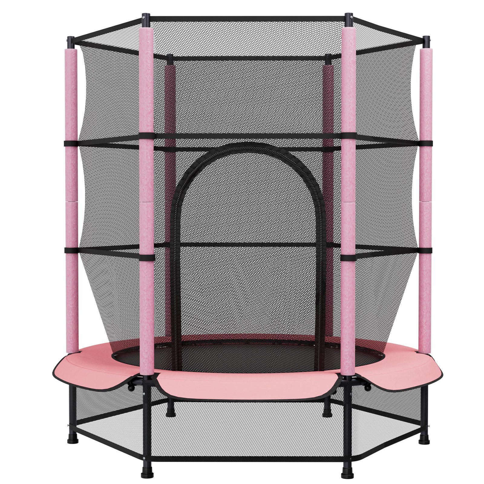 TLGREEN Gartentrampolin Ø 140cm bis 50 kg, Trampolin für Kinder,Kindertrampolin,Kleinkind-Trampolin