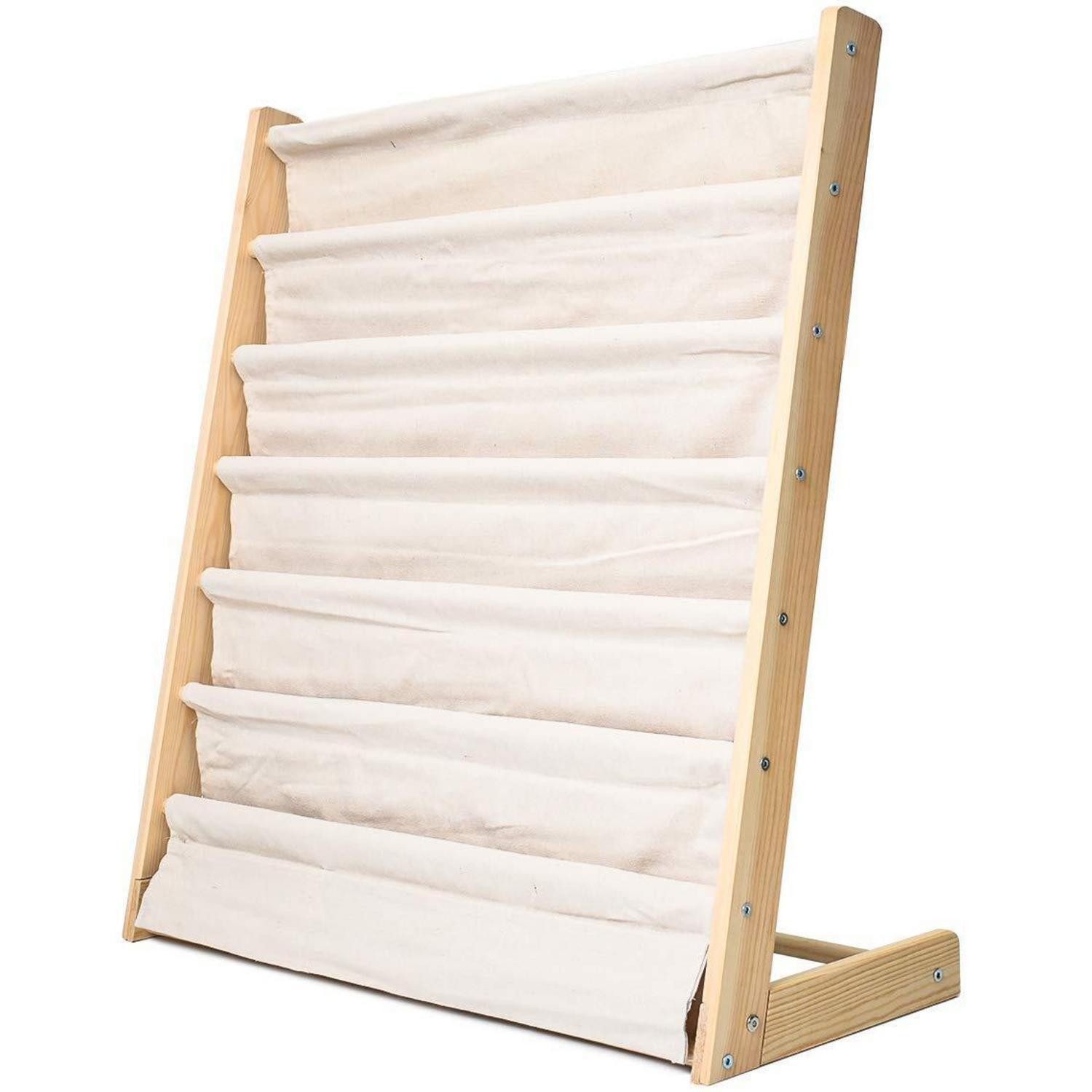 LuxusKollektion Regalkorb Kinder Bücherregal Schlingen 75cm naturbeige (1 St)