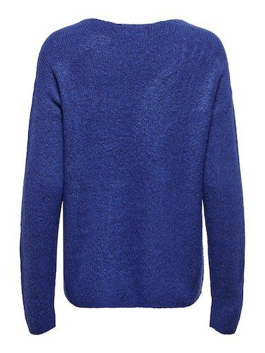 ONLY V-Ausschnitt-Pullover ONLCAMILLA V-NECK L/S PULLOVER KNT NOOS Materialmix, regular fit