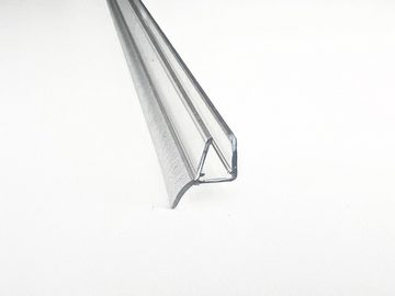 Kristhal Dusch- & Baddesign Duschdichtung Lippendichtung 135° (Spaltdichtung) für Fünfeckduschen, L: 200 cm, individuell kürzbar