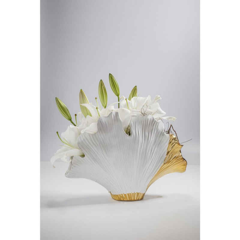 KARE Dekovase »Vase Ginkgo Elegance 18cm«