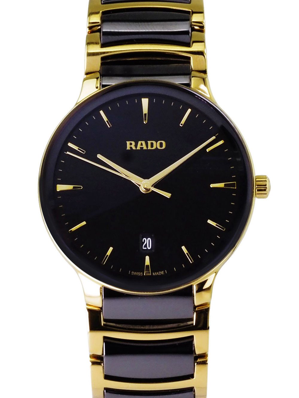 Rado Schweizer Uhr Herren Uhr R30022152 Centrix Swiss Made Ø 39,5 mm