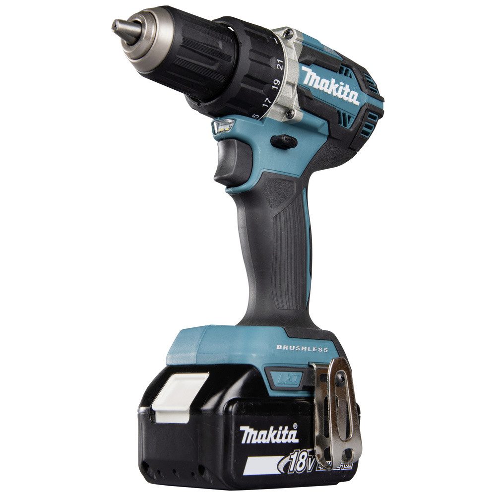 Thumbnail - Makita Akku-Ratschenschrauber Makita DDF484RTJ Akku-Bohrschrauber 18 V 5 Ah Li-Ion inkl. 2. Akku