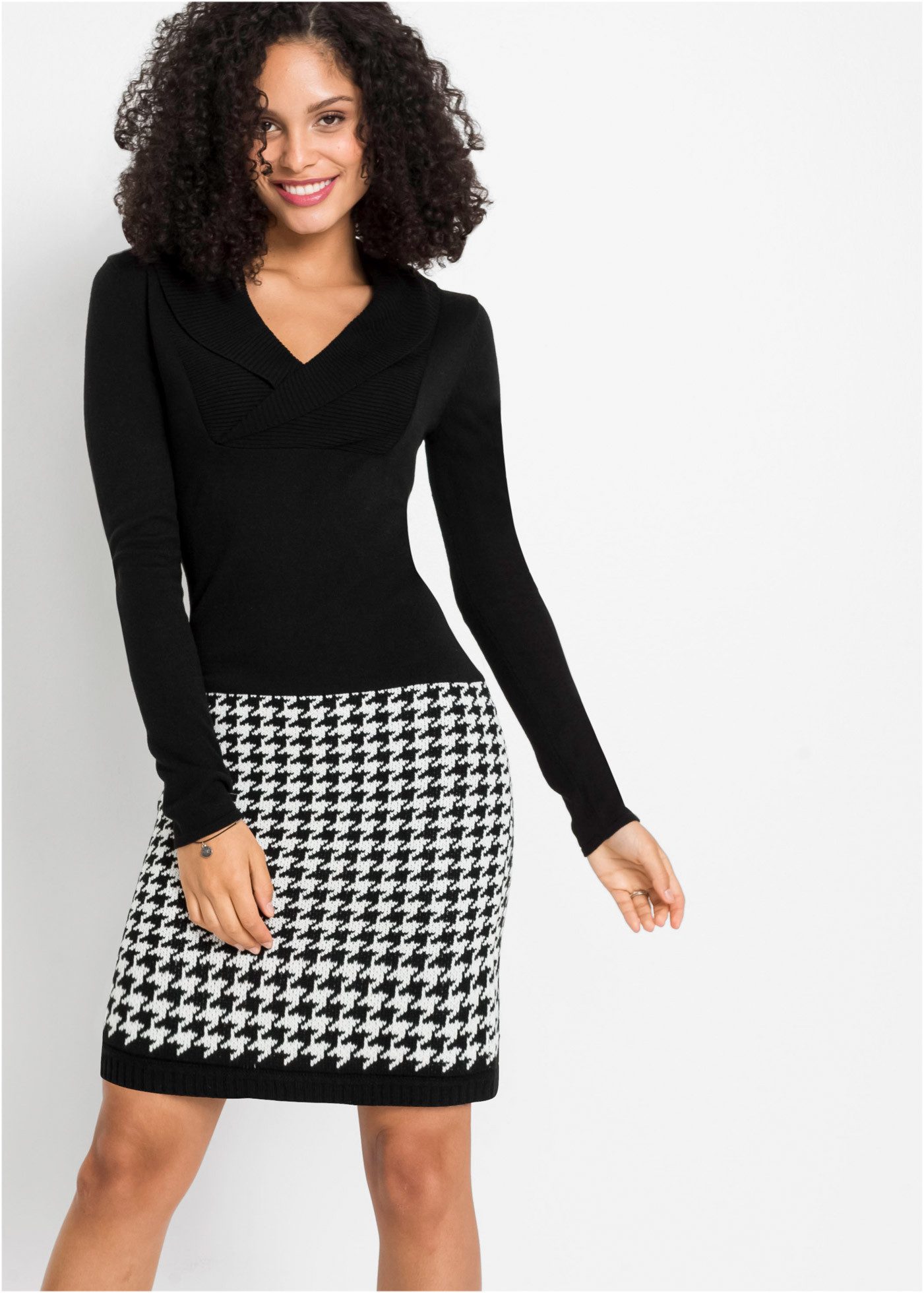 bonprix Strickkleid günstig online kaufen