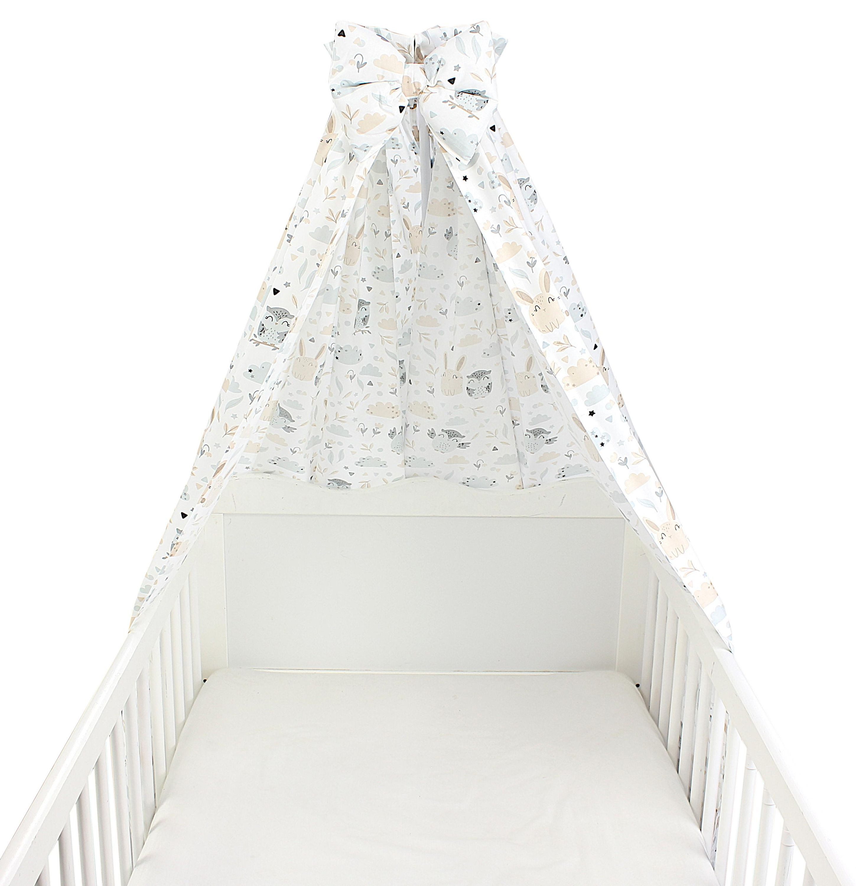 TupTam Betthimmel TupTam Babybett Himmel mit Schleifchen