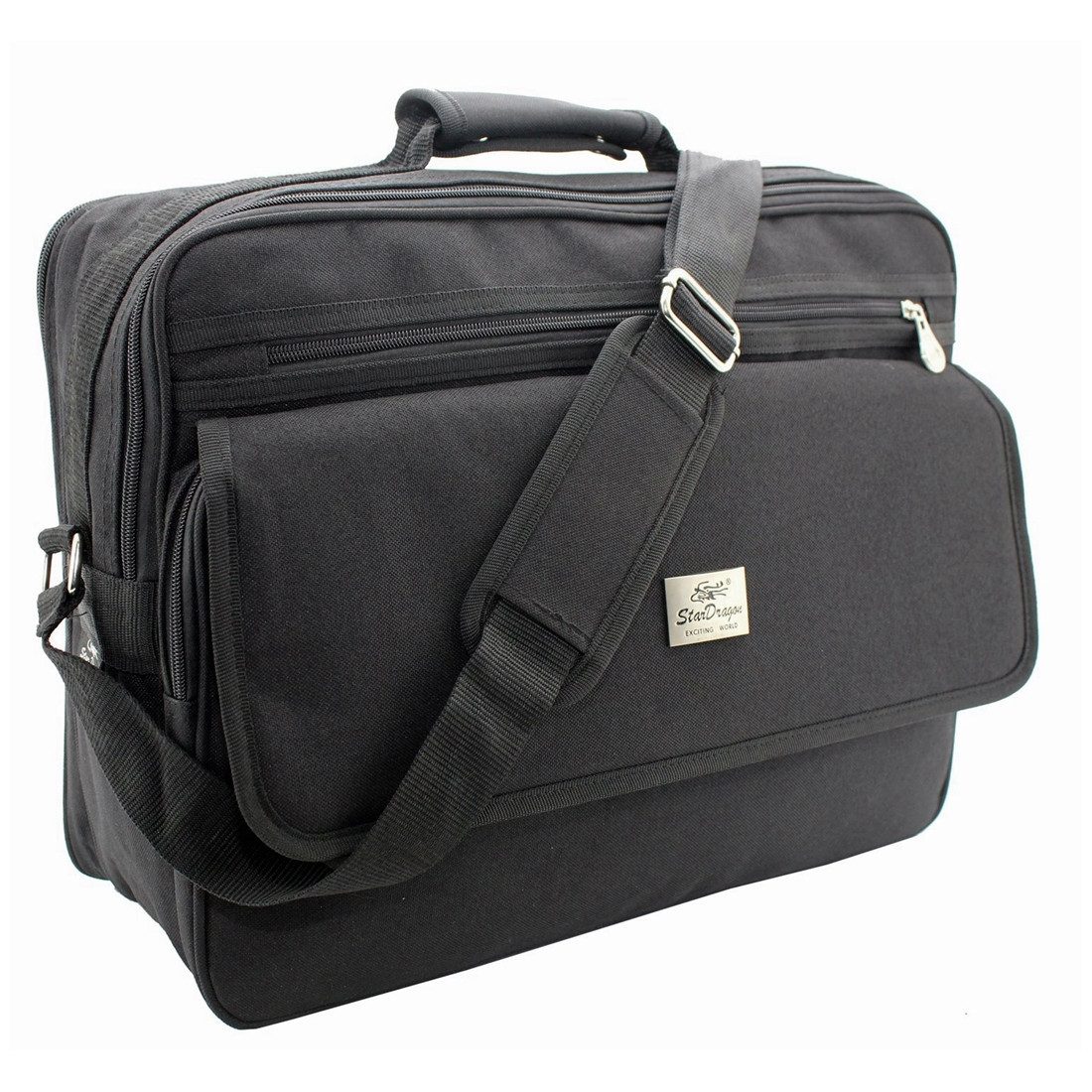 SHG Handtasche ֎ Messenger Bag Arbeitstasche Umhängetasche Flugbegleiter SD-9928, Freizeit Reise Sport Arbeit Schule Uni