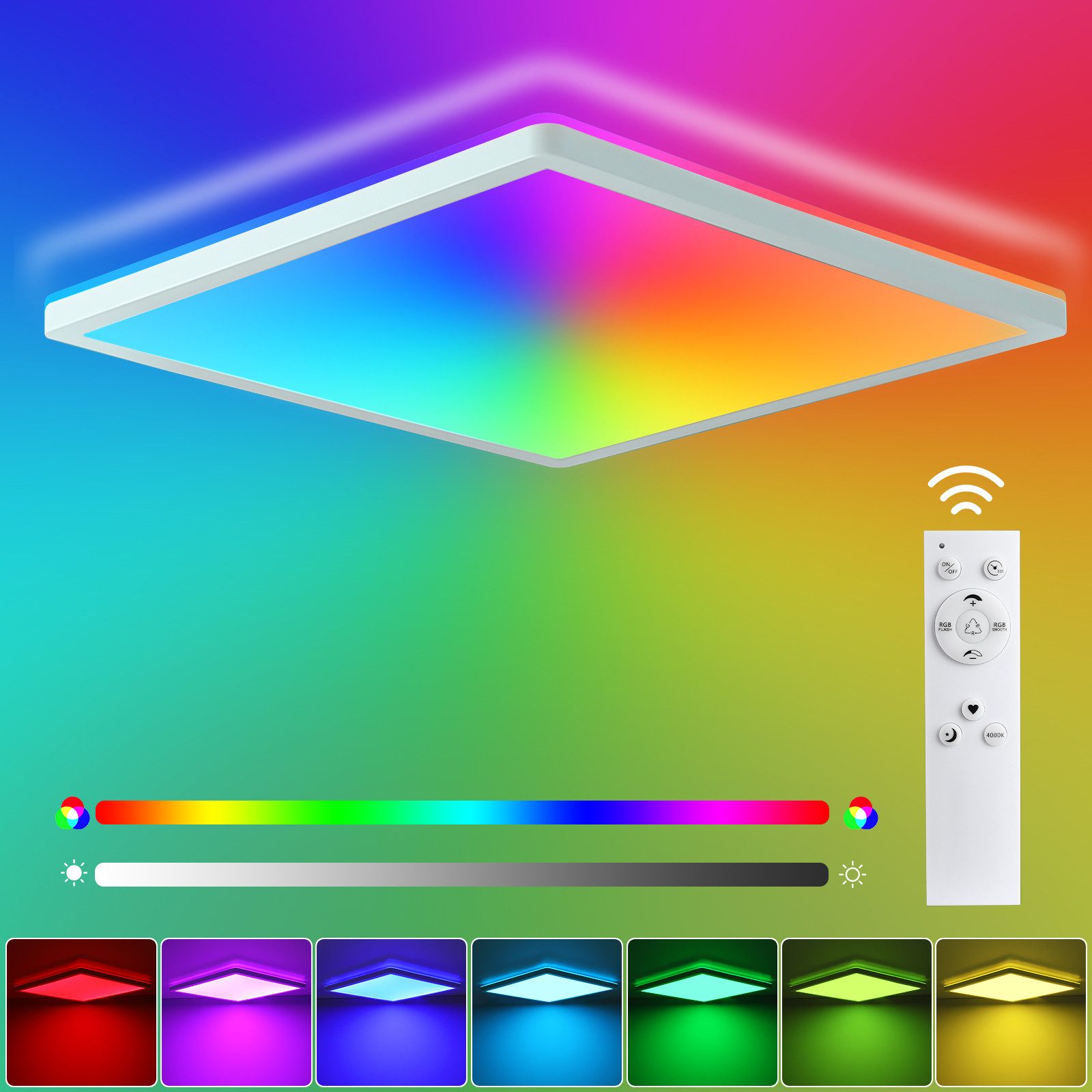 Oraymin LED Deckenleuchte Deckenlampe LED Whonzimmer günstig online kaufen