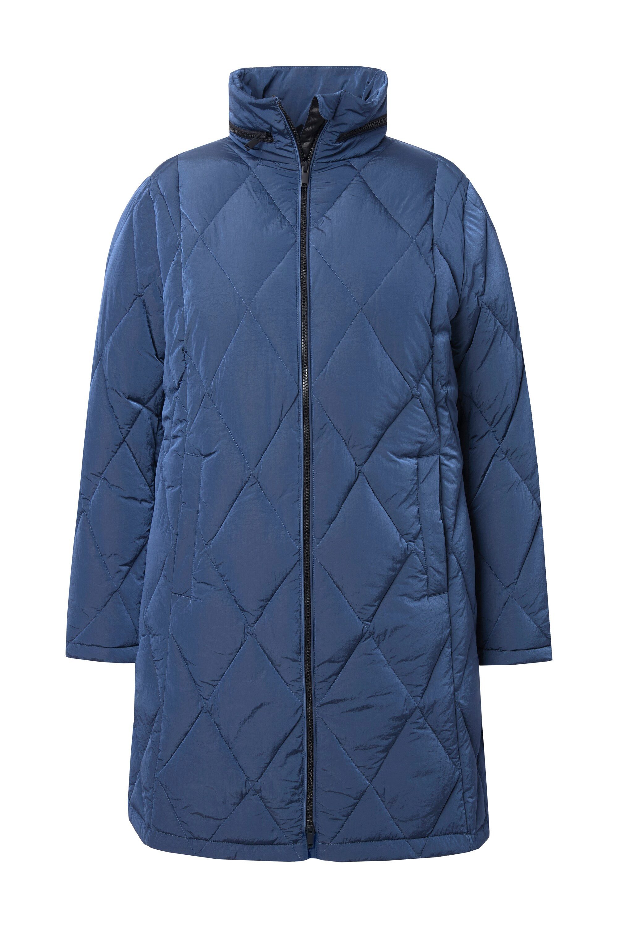Ulla Popken Wintermantel HYPRAR Steppmantel wasserabweisend Kapuzenkragen günstig online kaufen