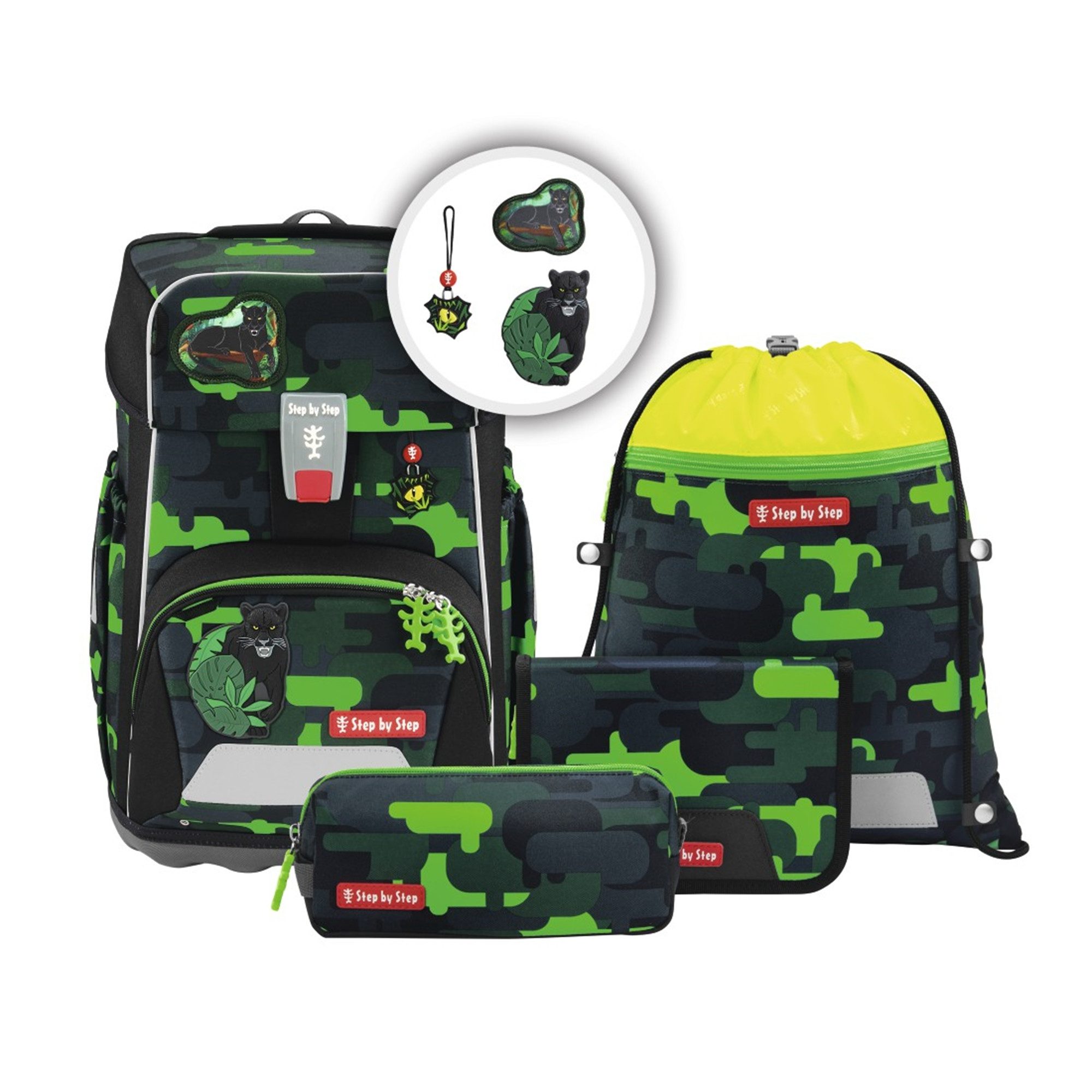 Schulranzen GIANT, 5-teilig