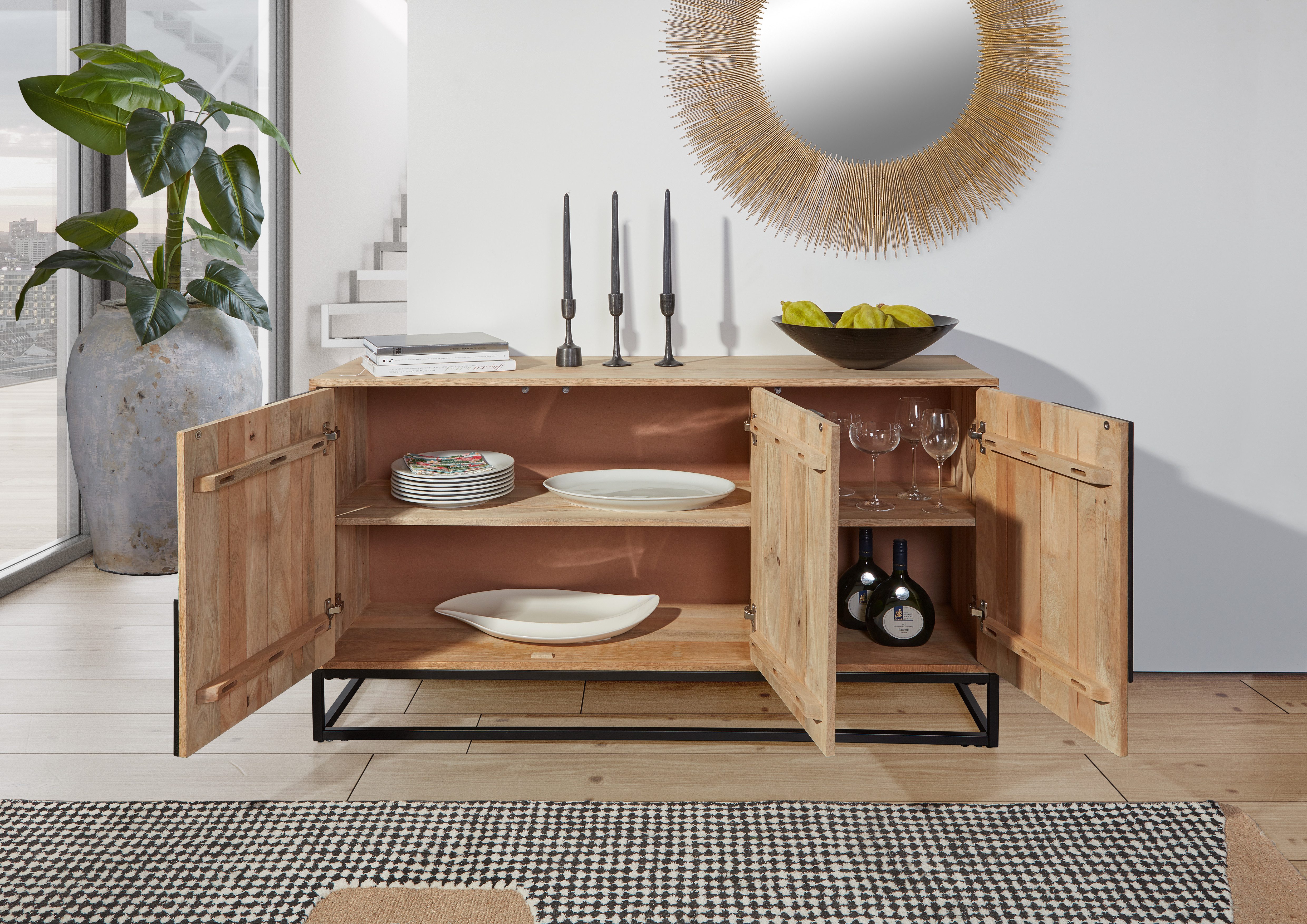 Gutmann Factory Sideboard, Kommode, Breite 140 cm