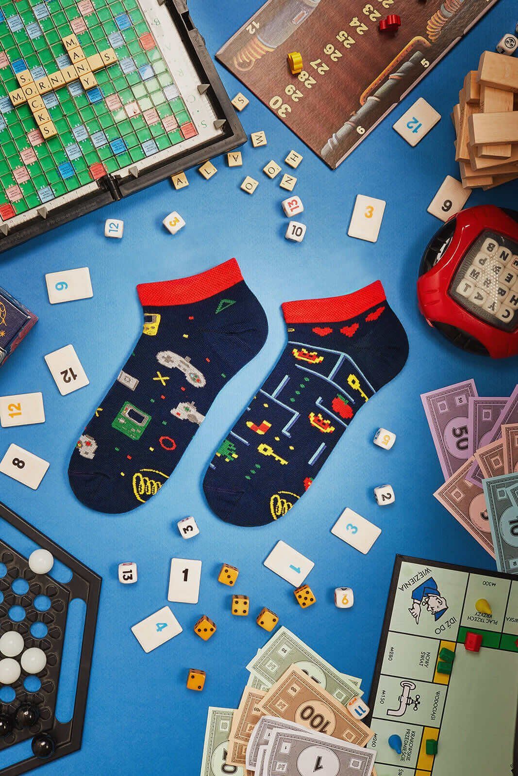 Many Mornings Sneakersocken Many Mornings Sneaker Game over (1 Paar, 1-Paar günstig online kaufen