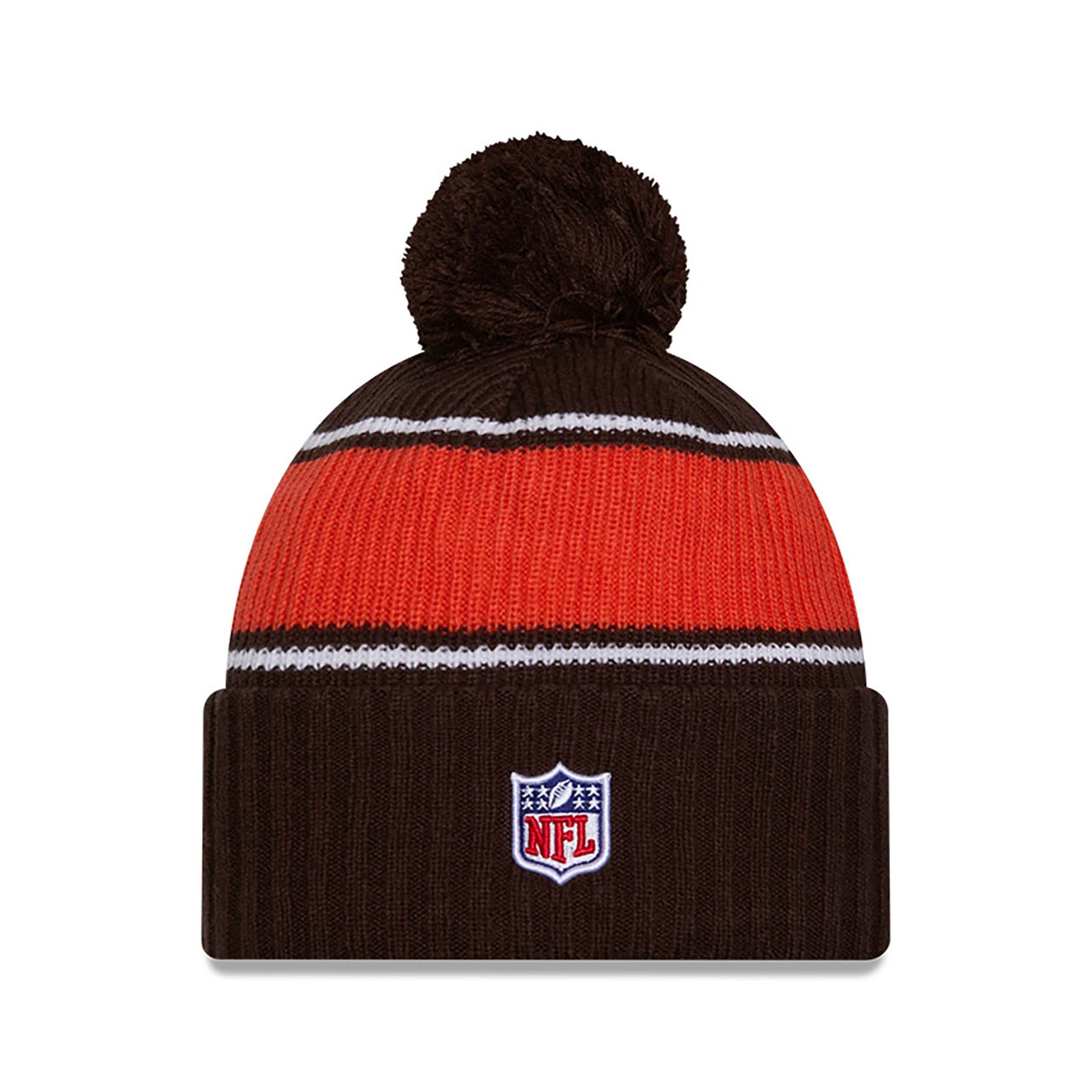 New Era Bommelmütze Mütze New Era NFL24 Cleveland Browns doppelt gelegter Umschlag