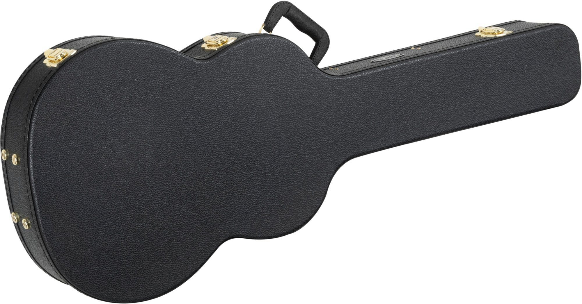 Rocktile Gitarrentasche Koffer für Klassik-Gitarre, Gitarrencase mit Innenfutter aus Plüsch, gepolsterte Halsstütze