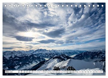 CALVENDO Wandkalender Wolkentanz (Tischkalender 2025 DIN A5 quer), CALVENDO Monatskalender