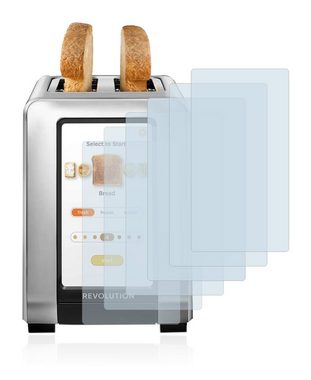Savvies Schutzfolie für Revolution Cooking Smart Toaster, Displayschutzfolie, 6 Stück, Folie klar