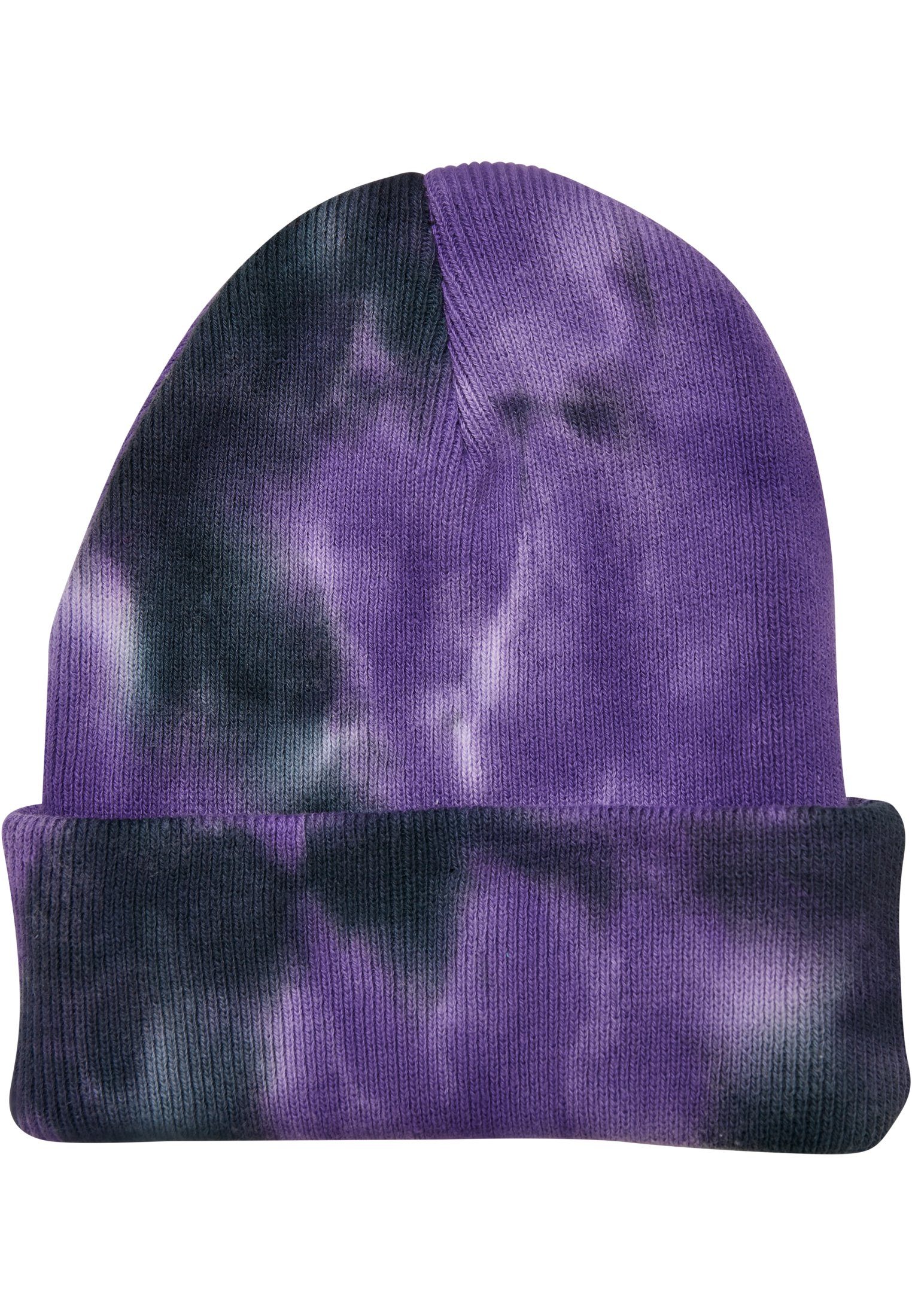 Unisex Beanie URBAN CLASSICS Tie Beanie (1-St) Dye Kids ultraviolet/darkgrey