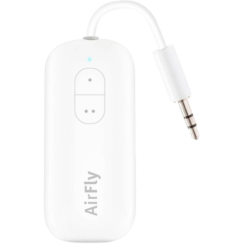 Twelve South AirFly Duo, Audio Adapter mit Klinkenstecker für 2 Bluetooth Kopfhörer Bluetooth Hi