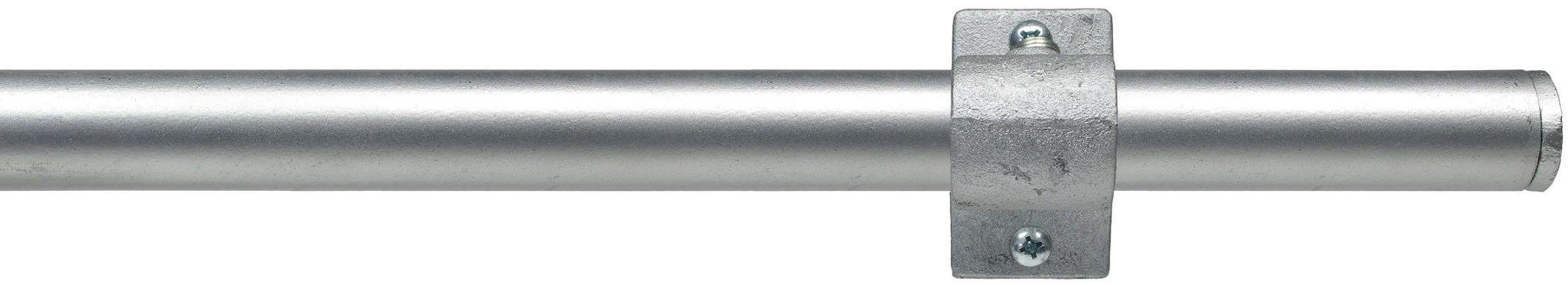Liedeco Gardinenstange Industrial, Ø 28 mm, 1-läufig, Fixmaß, verschraubt, Metall