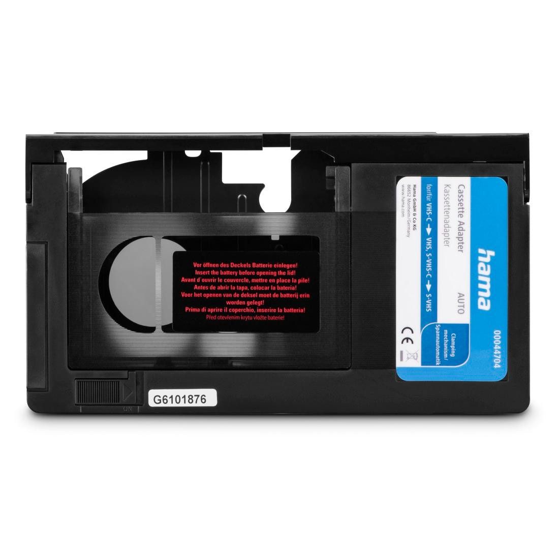 Hama Videokassette Kassettenadapter für VHS-C/VHS "Auto"