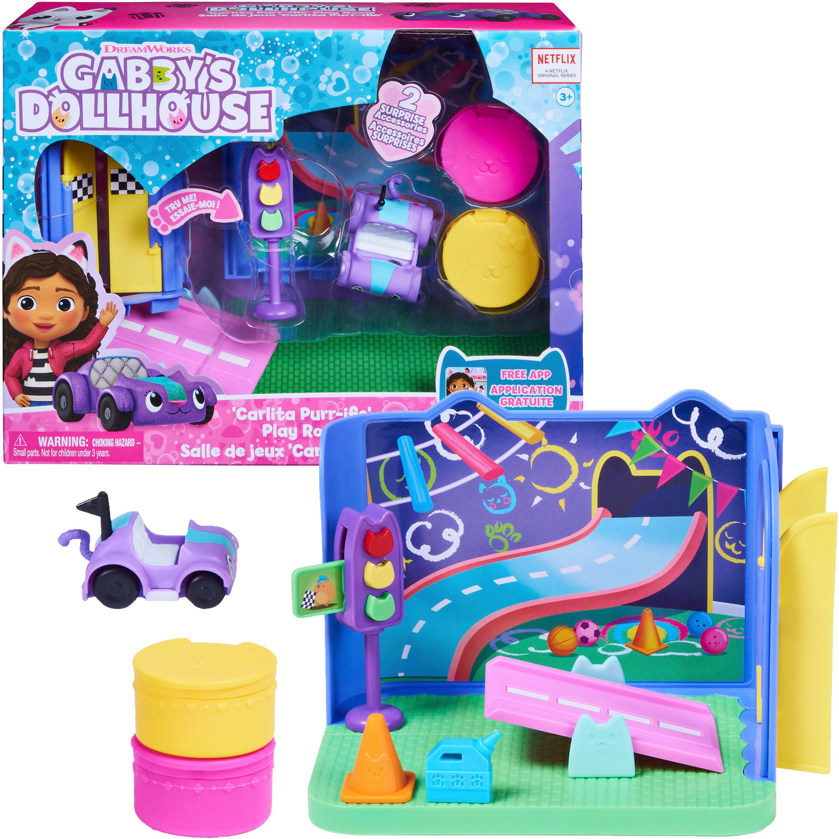 Spin Master Spielwelt Gabby's Dollhouse – Deluxe Room – Carlita's Spielzimm günstig online kaufen