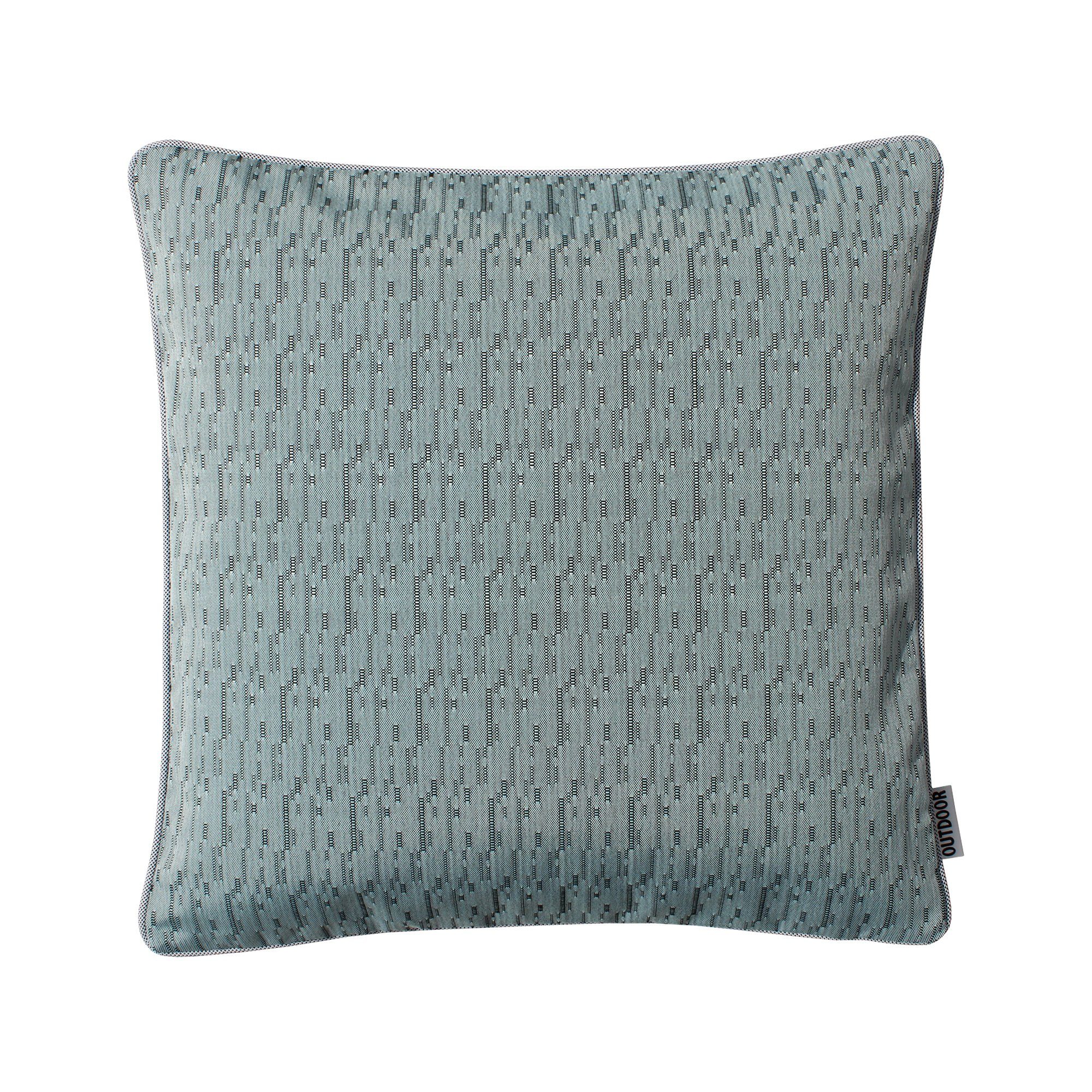 Haus und Deko Kissenbezüge Kissenbezug Outdoor 40x40 cm Jacquard