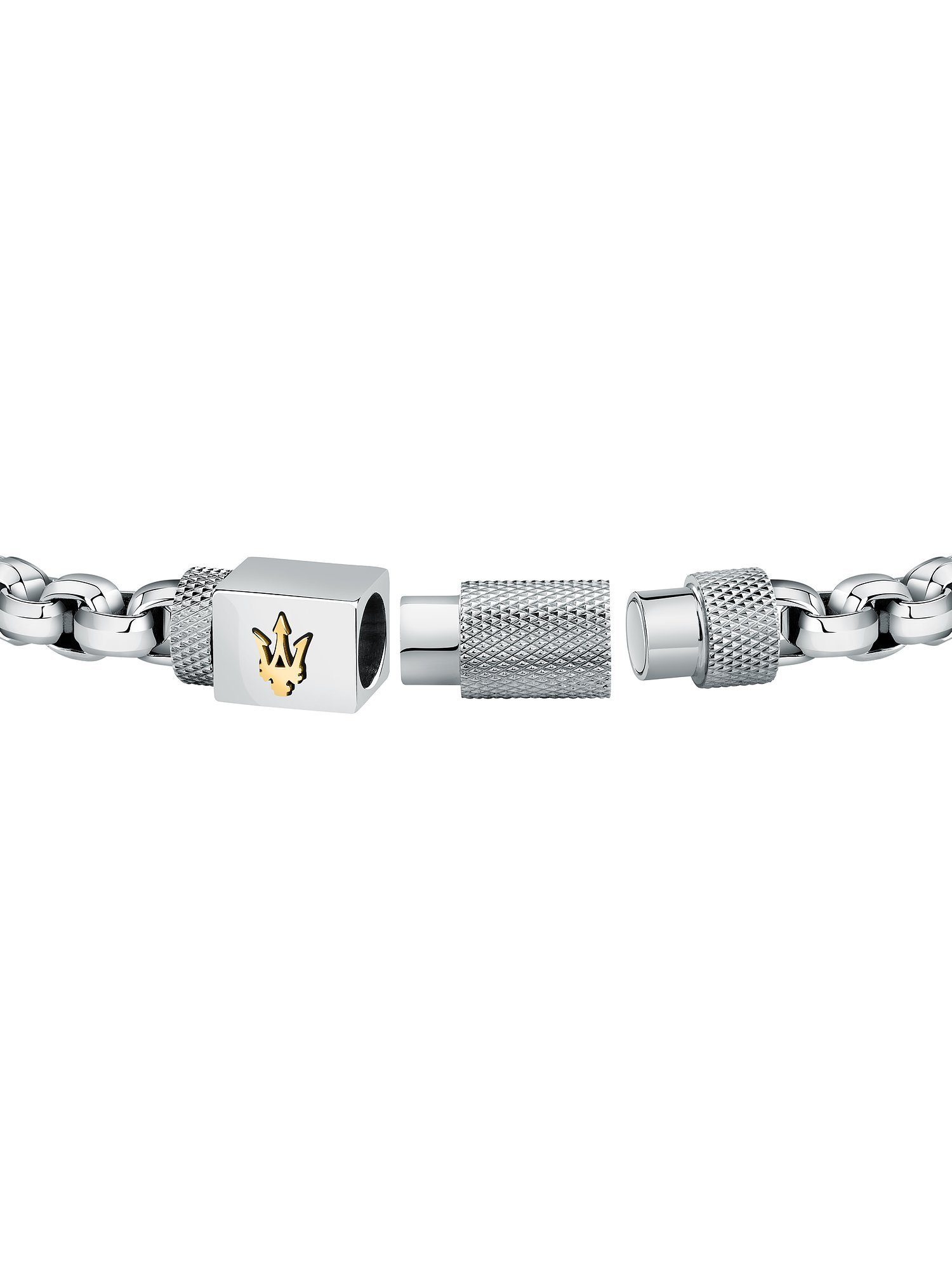 MASERATI Edelstahlarmband Maserati Herren-Armband Edelstahl