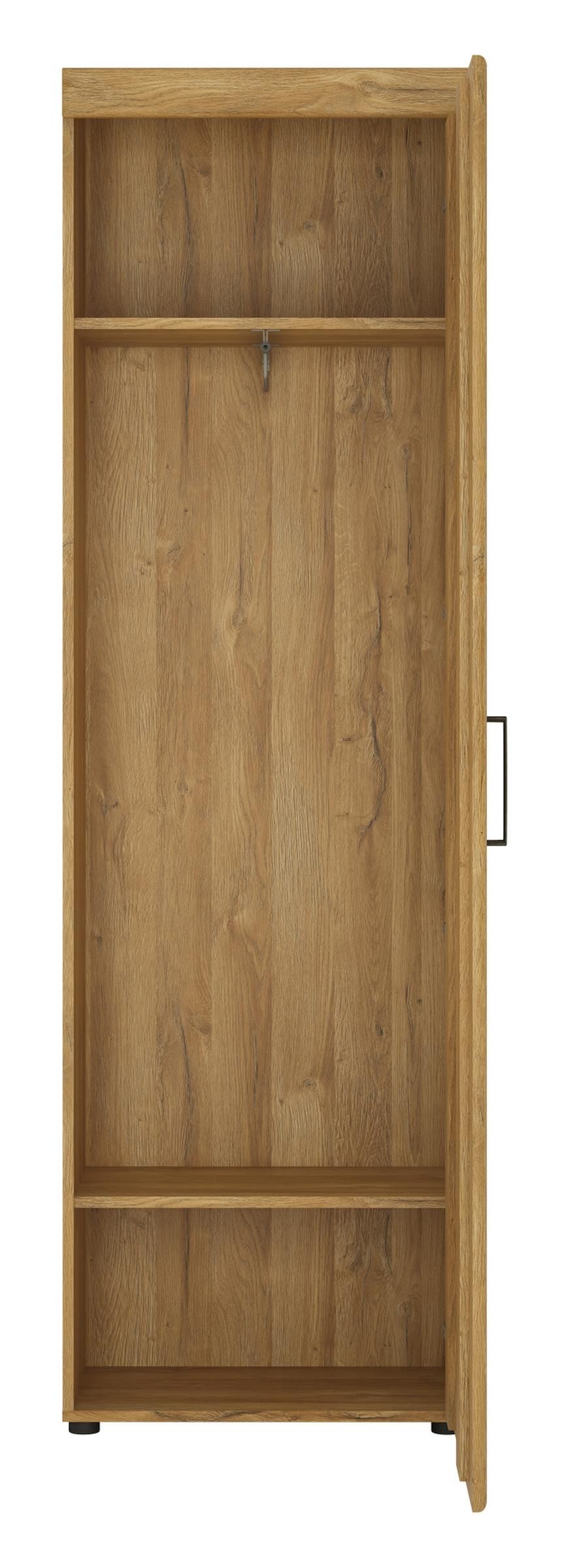 freiraum Garderoben-Set Cortina, (3-teilig), (3-teilig) Grandson Eiche - 155x195x38 BxHxT
