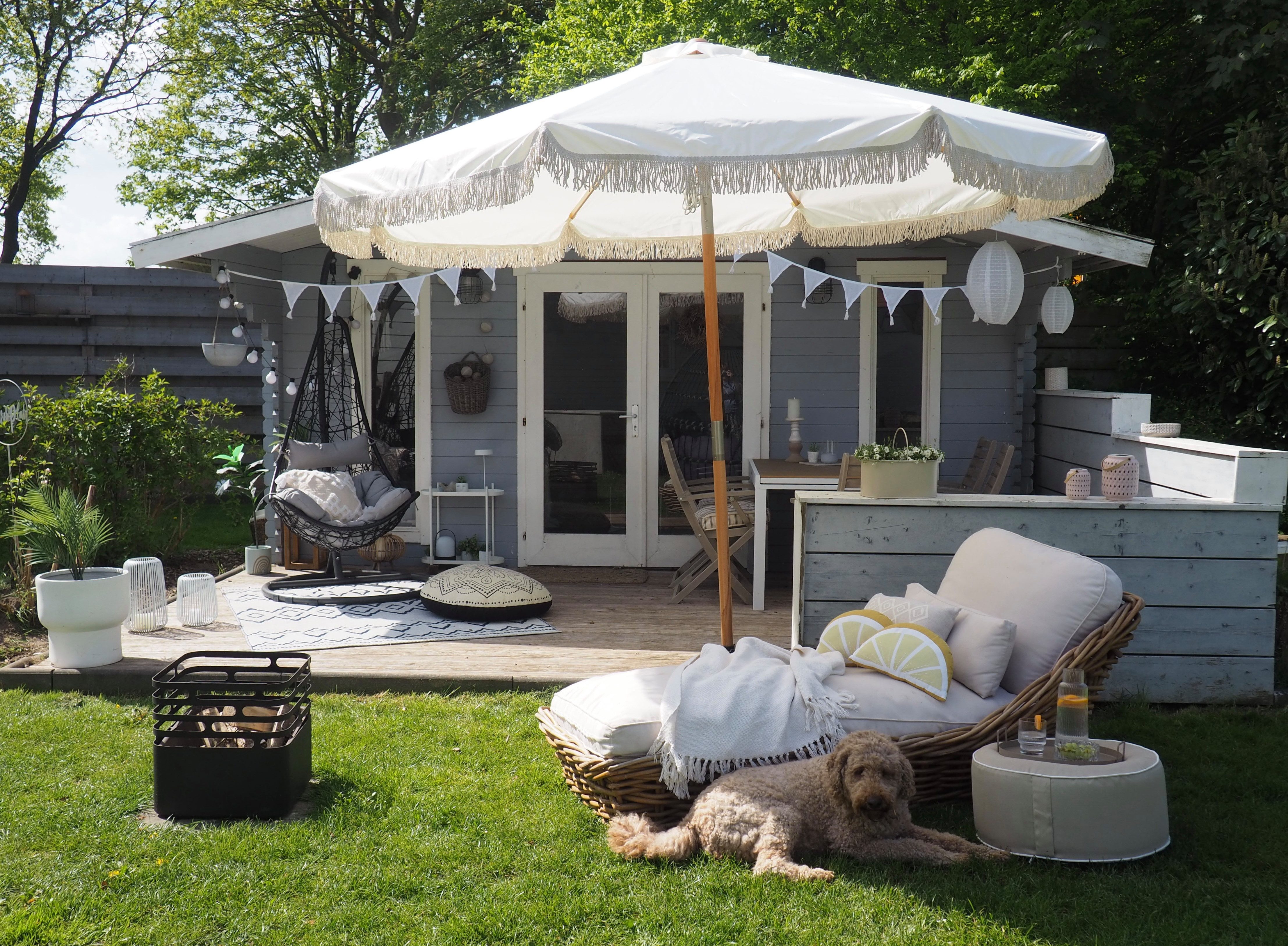 Sekey Sonnenschirm Ø 300 cm Holz günstig online kaufen