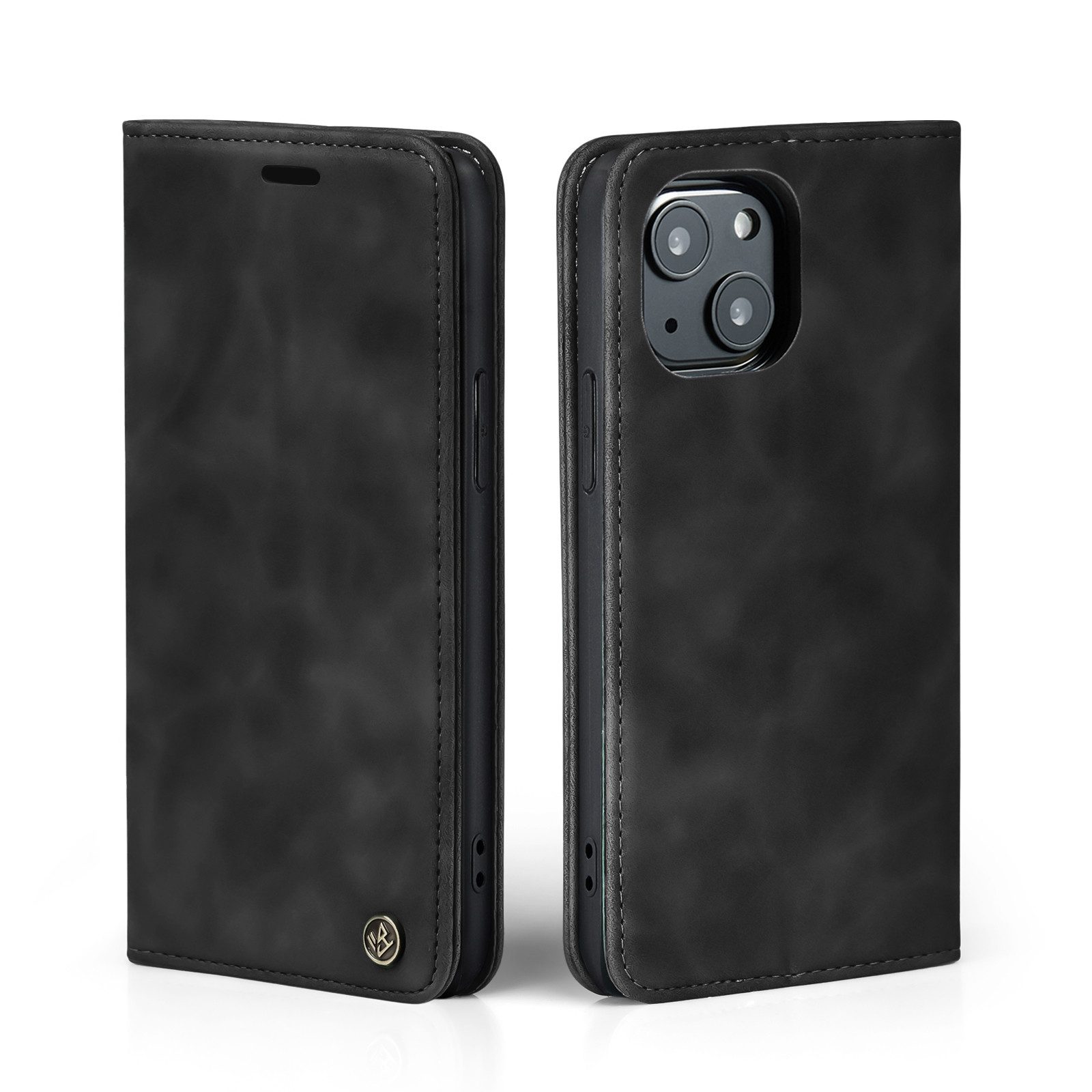 Tec-Expert Handyhülle Tasche Hülle für Apple iPhone 13 6.1 Zoll, 6.1, Cover Klapphülle Case mit Kartenfach Fliphülle aufstellbar