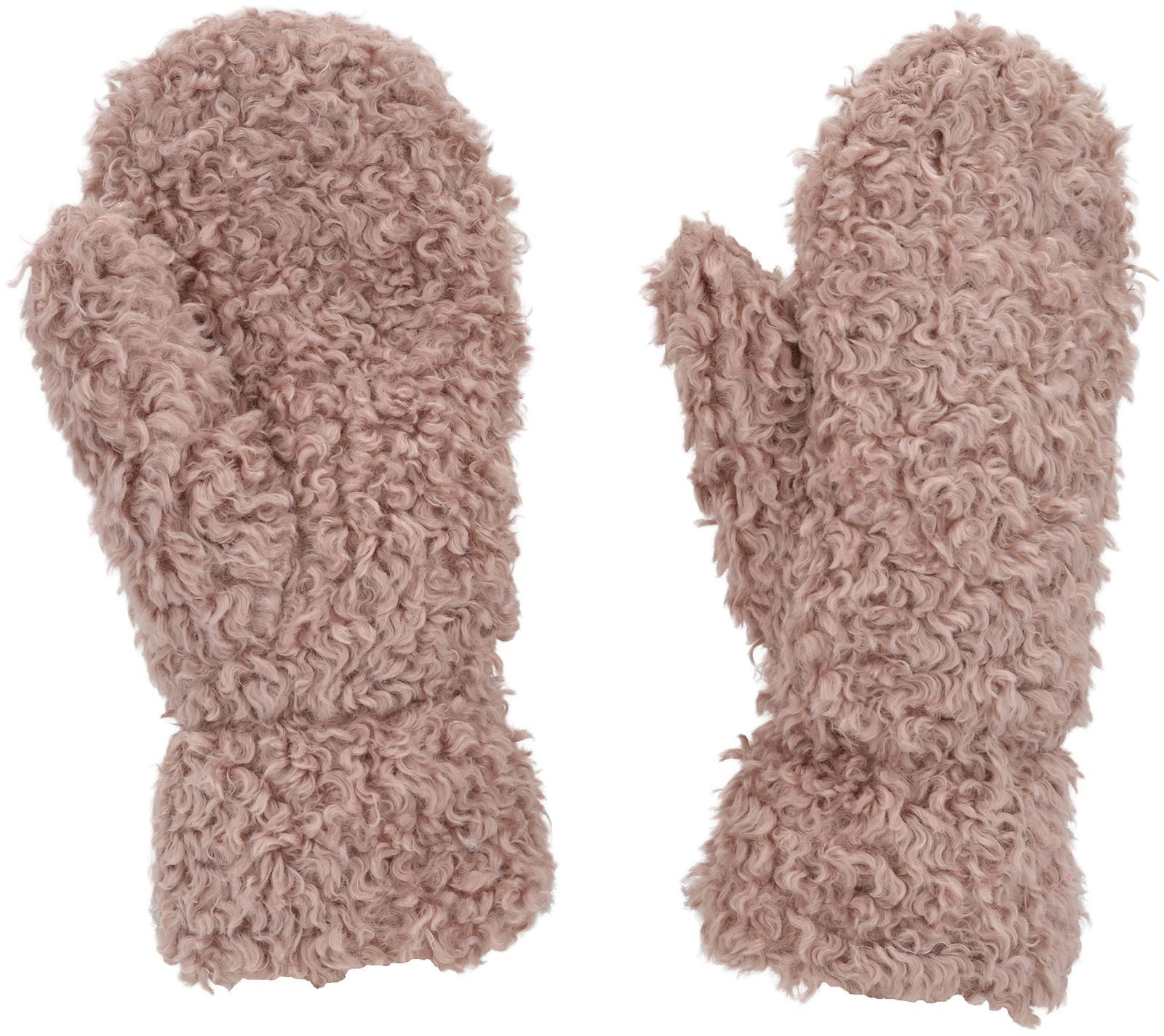 styleBREAKER Fäustlinge Teddy Fäustlinge mit Fleece Futter (1-St)
