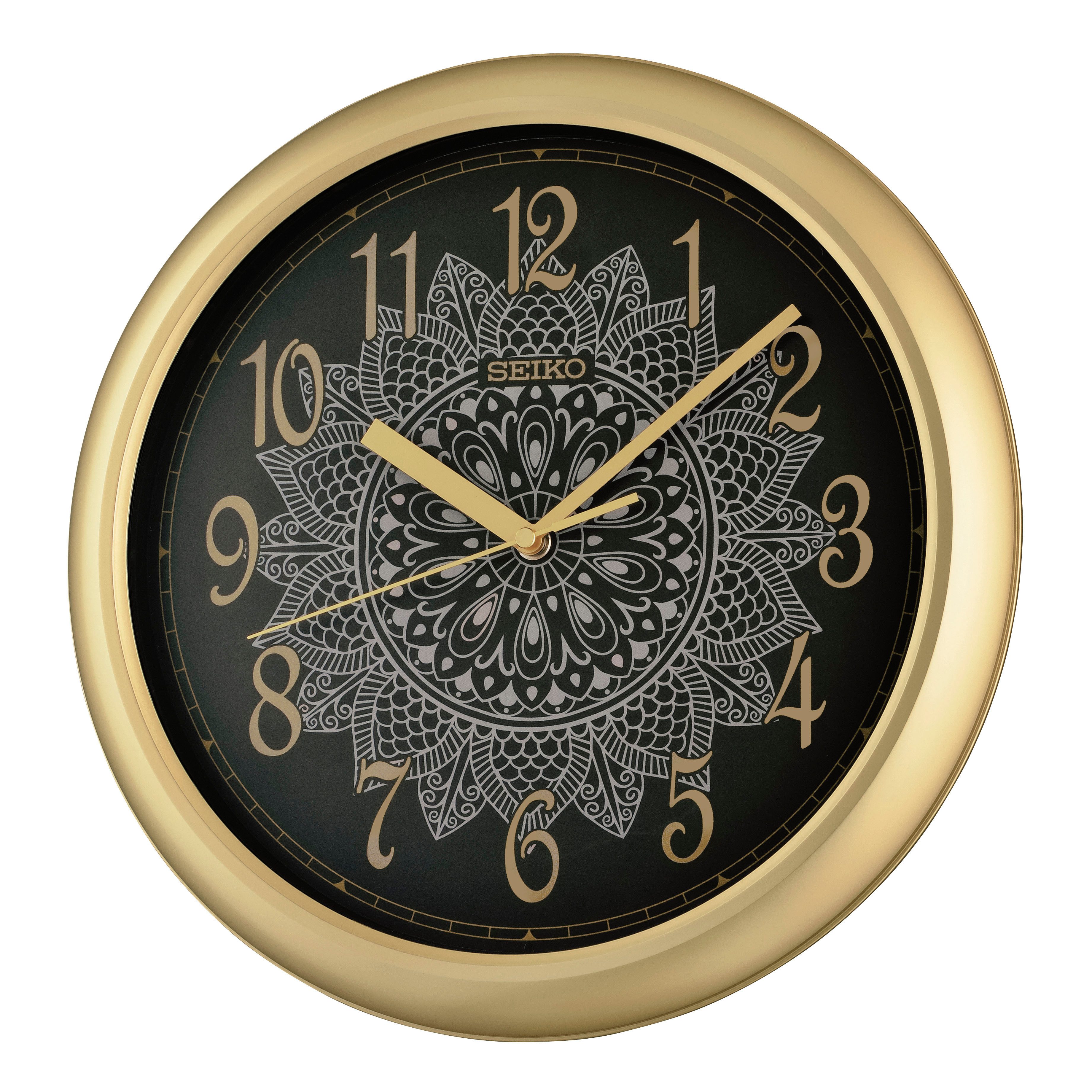 Seiko Wanduhr (Quarzuhr,Wohnzimmer,Esszimmer,Küche,Arbeitszimmer,Büro, Flur)