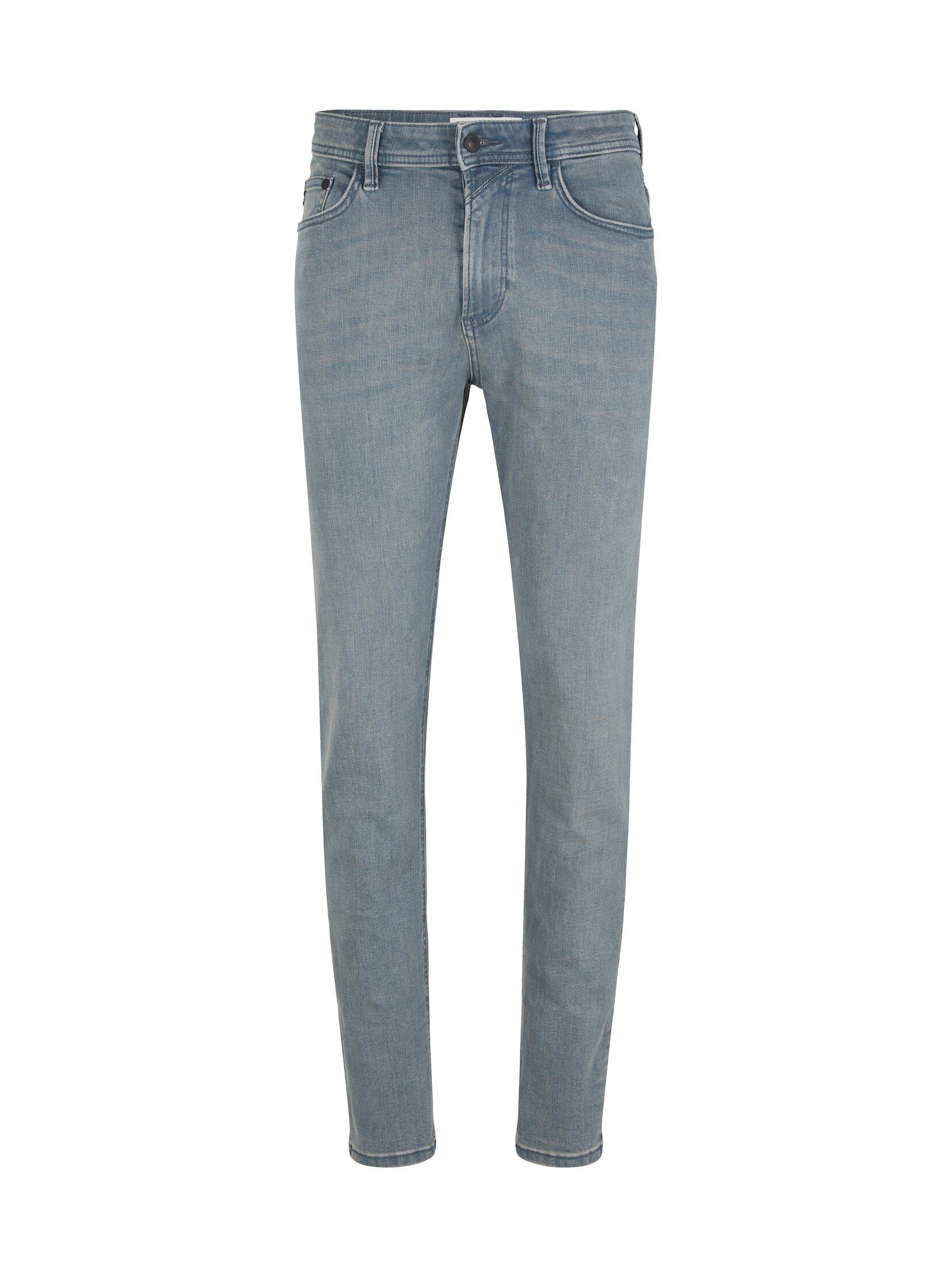 Jeans grey blue Denim Straight-Jeans Slim denim TAILOR TOM Tapered