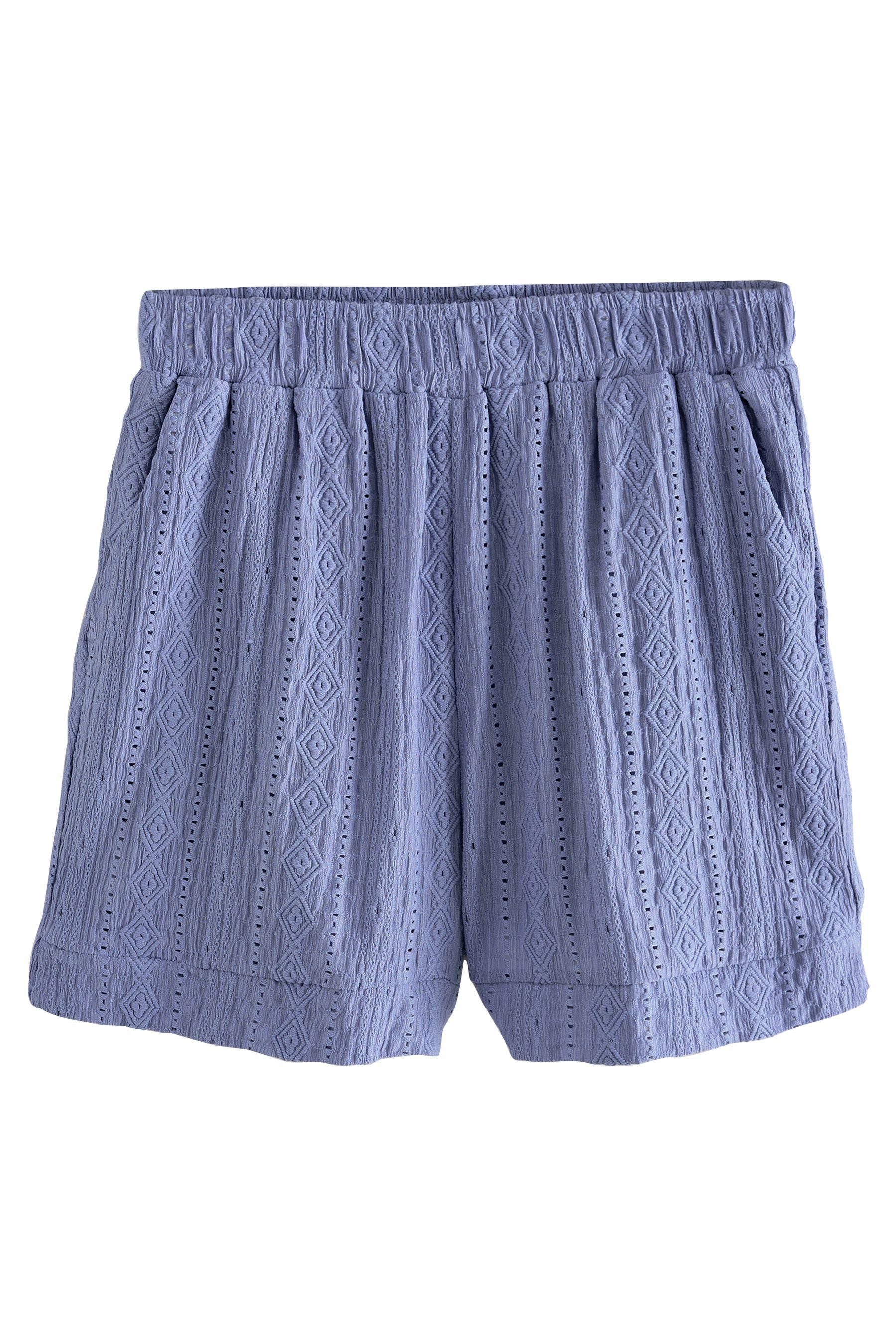 Next Sweatshorts Urlaubs-Shorts mit Lochstickerei (1-tlg) günstig online kaufen