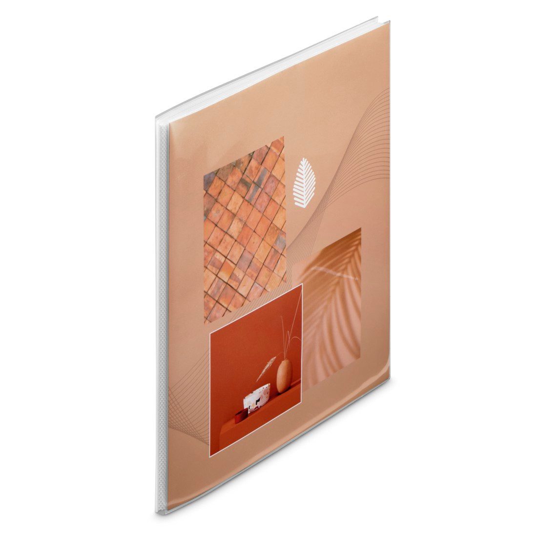 Hama Einsteck-Fotoalbum Fotoalbum Softcover-Album "Singo II", für 80 Fotos 10x15cm, Terracotta