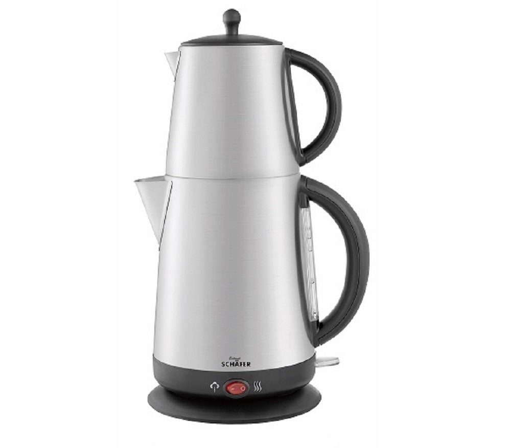 Schäfer Elektronik Wasser-/Teekocher Teekocher EDS 1,7L Strix 2200W Елктрочайники Edelstahl Teemaschine, 2200 W