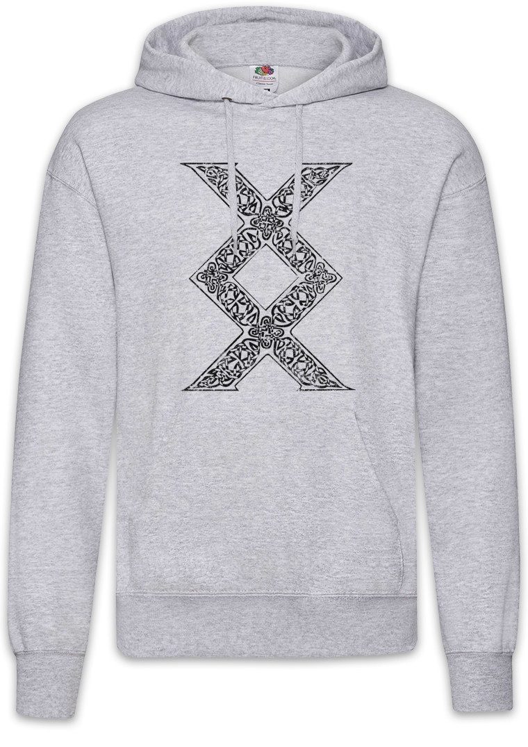 Hoodie Inguz Rune Herren Hoodie Germanisch Germanische Runen Runes Ingwaz Ing