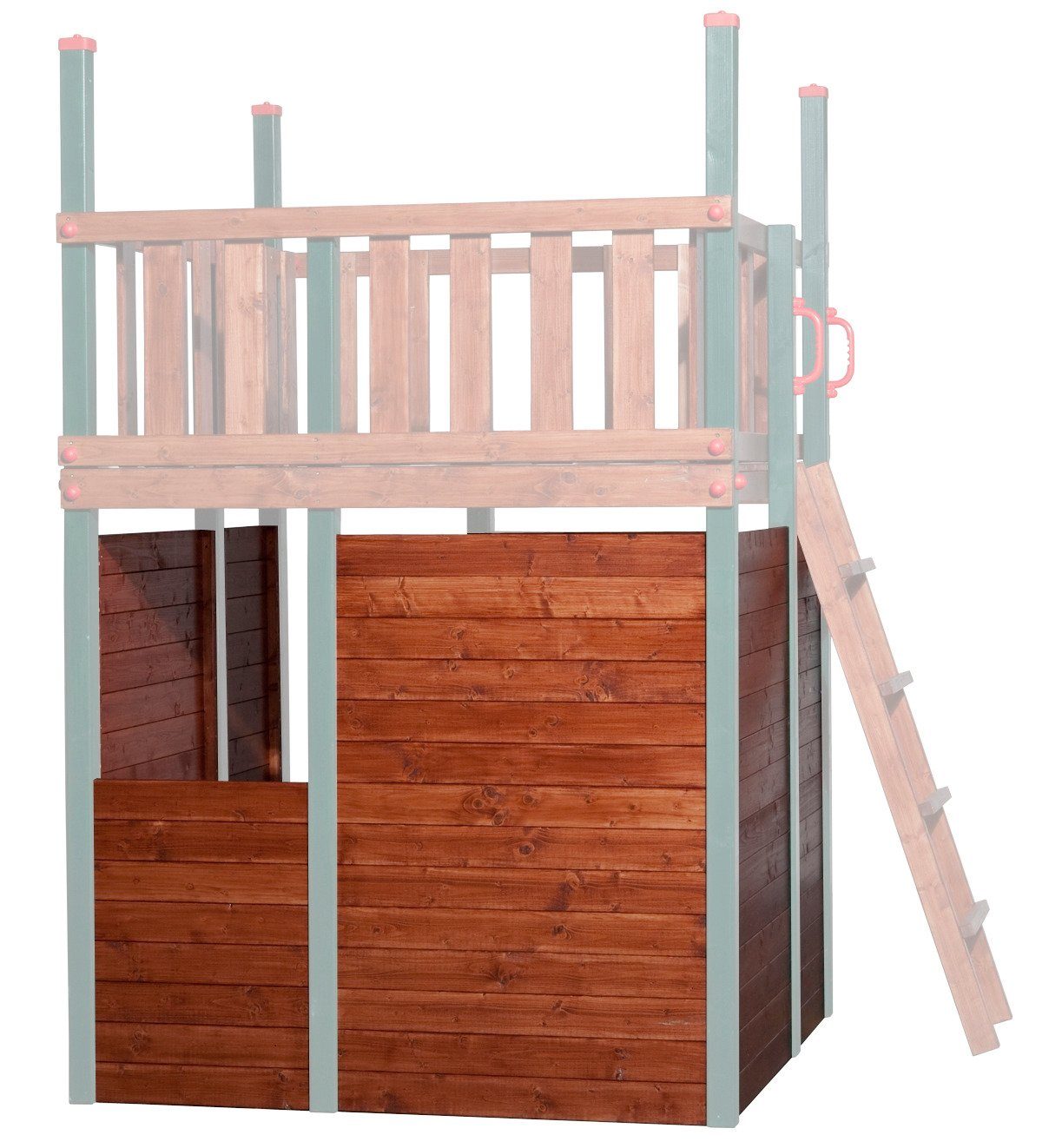 weka Spielturmverkleidung Verkleidung für Tabaluga Spielturm 816 D, BxL: 52x120 cm