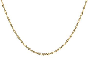 trendor Kette ohne Anhänger Feine Singapur-Kette 333 Gold (8 Karat) 1,0 mm breit