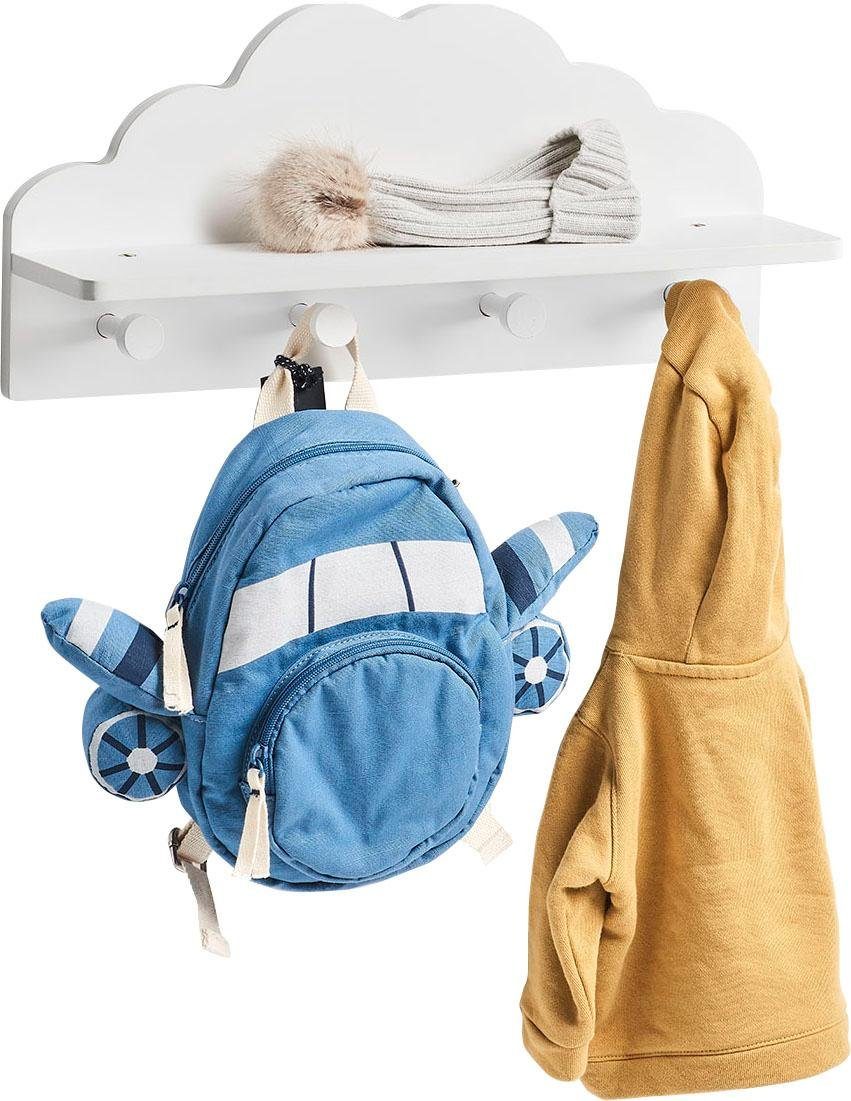 Zeller Present Garderobenleiste Wolke, praktische Wandgarderobe günstig online kaufen