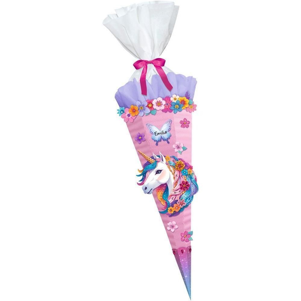 Ursus - Ludwig Bähr Schultüte URSUS Школьные ранцы Bastelset EASY LINE Fancy Unicorn EINHORN 68cm