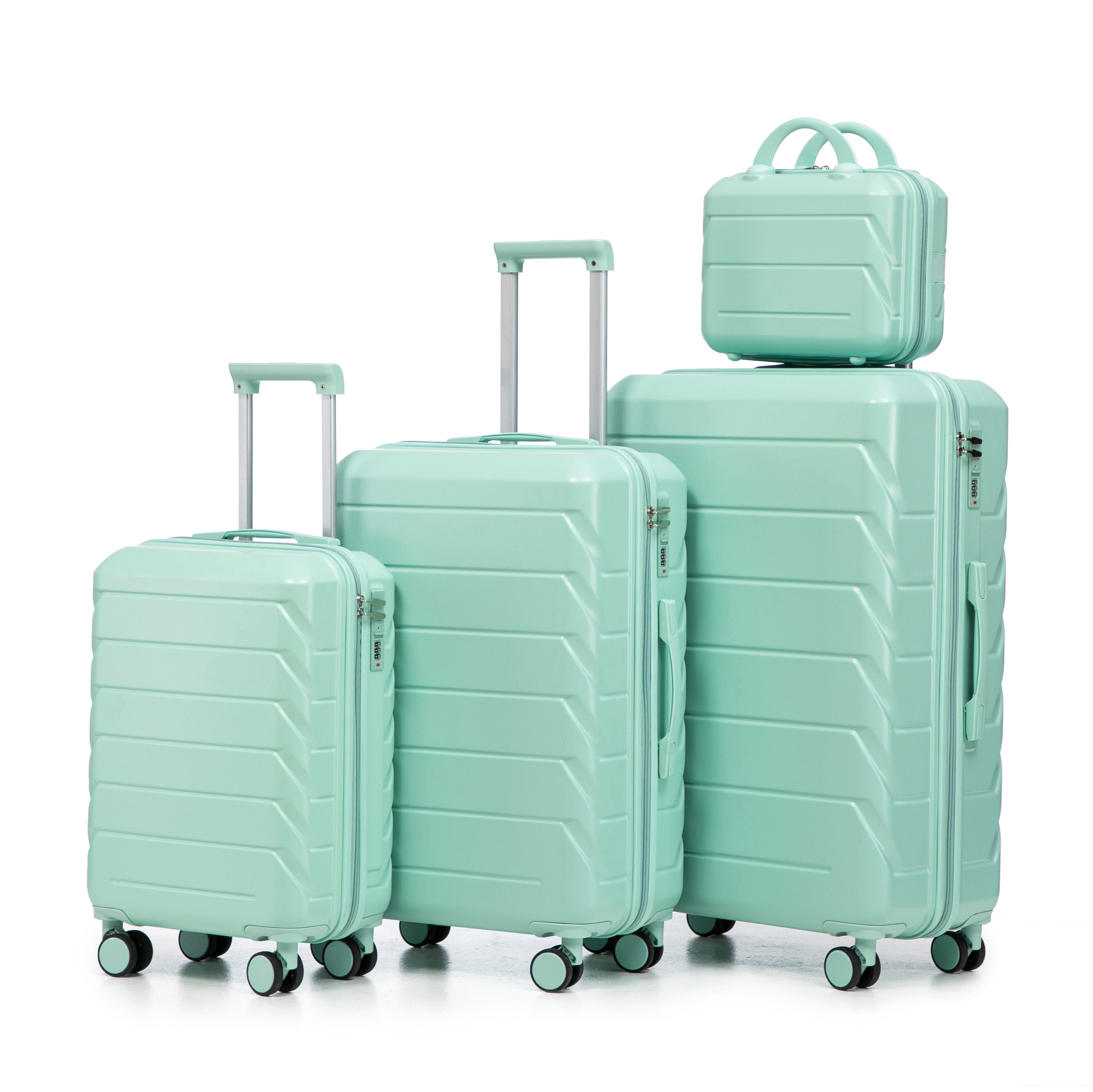 i@home Kofferset 14"/19"/24"/28" 4-teiliger Koffer, 4 Rollen, (4 tlg., 1 Ko günstig online kaufen